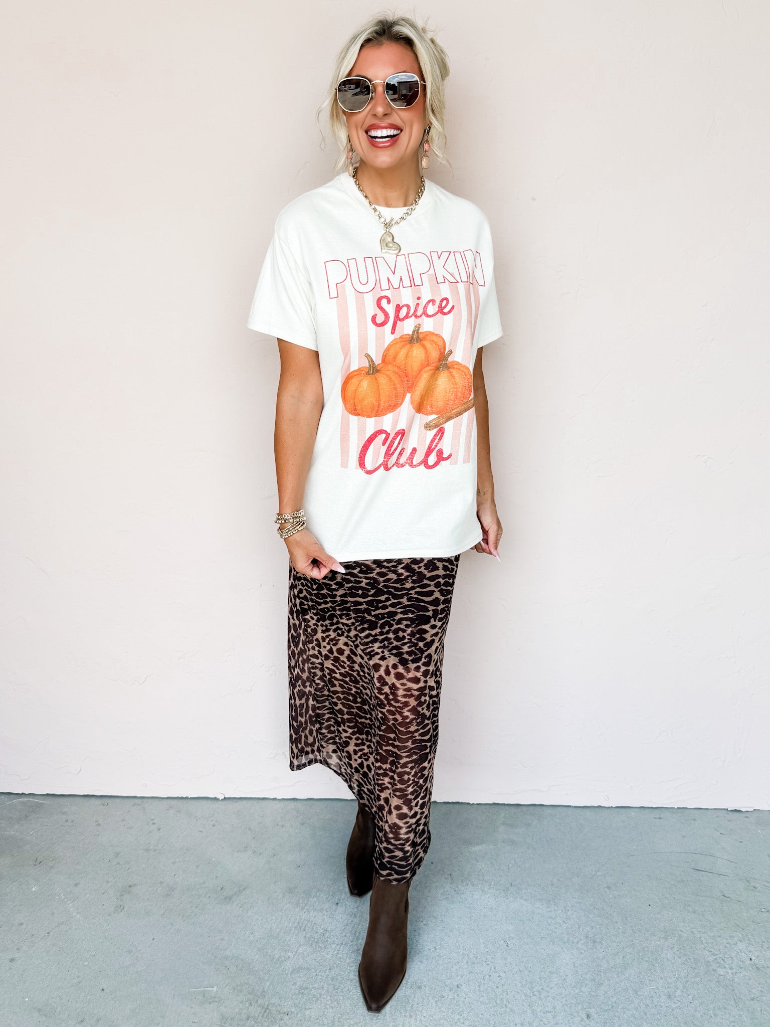 Pumpkin Spice Club Graphic Tee