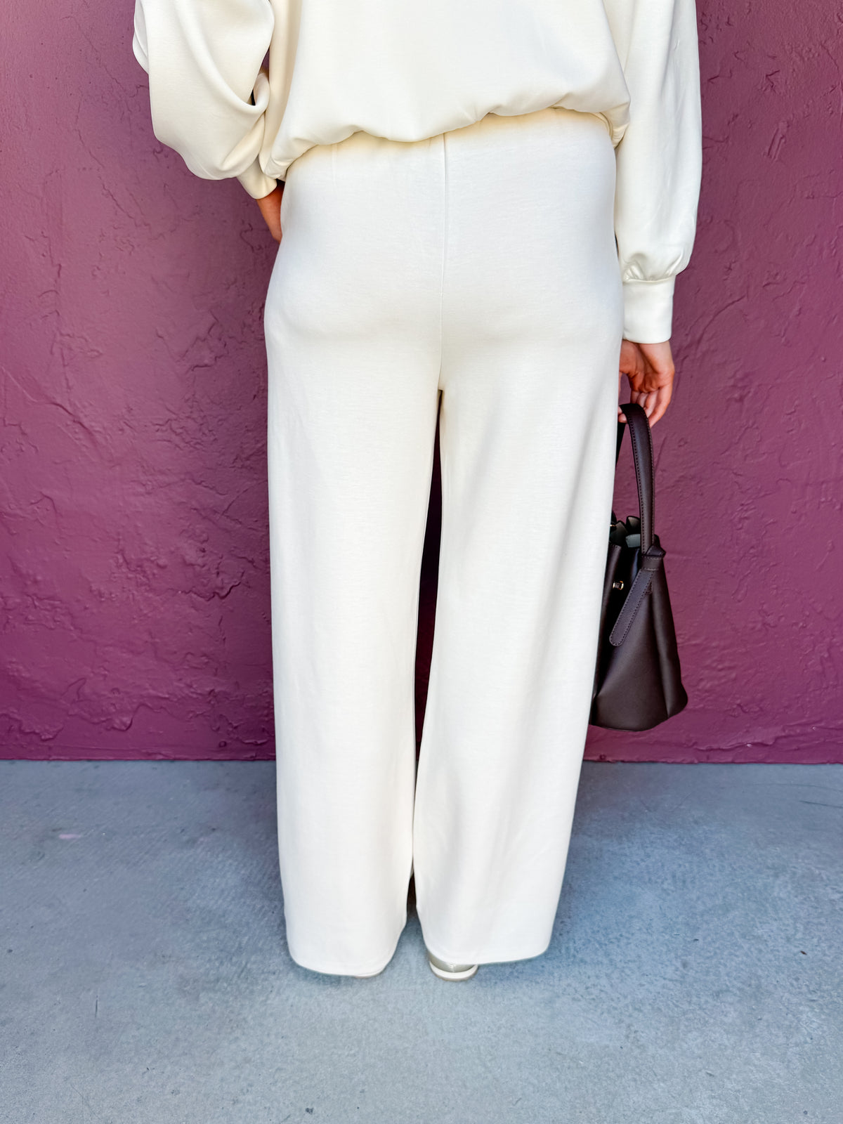 Rebecca Brushed Modal Pintuck Pants