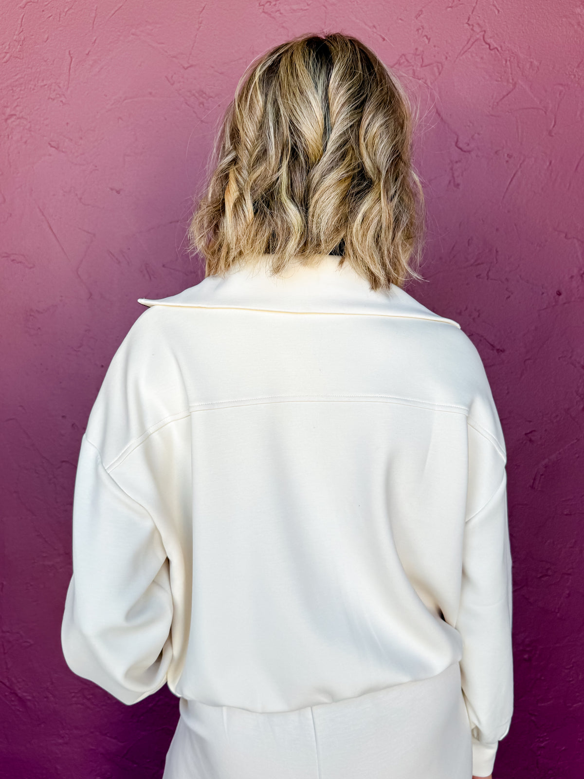 Rebecca Brushed Modal Zip Up Jacket