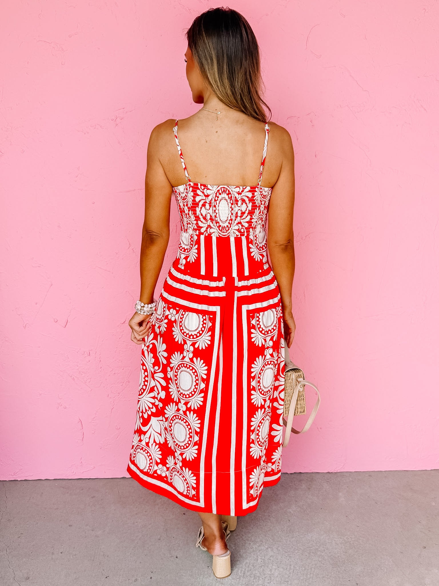 Reese Sleeveless Midi Dress