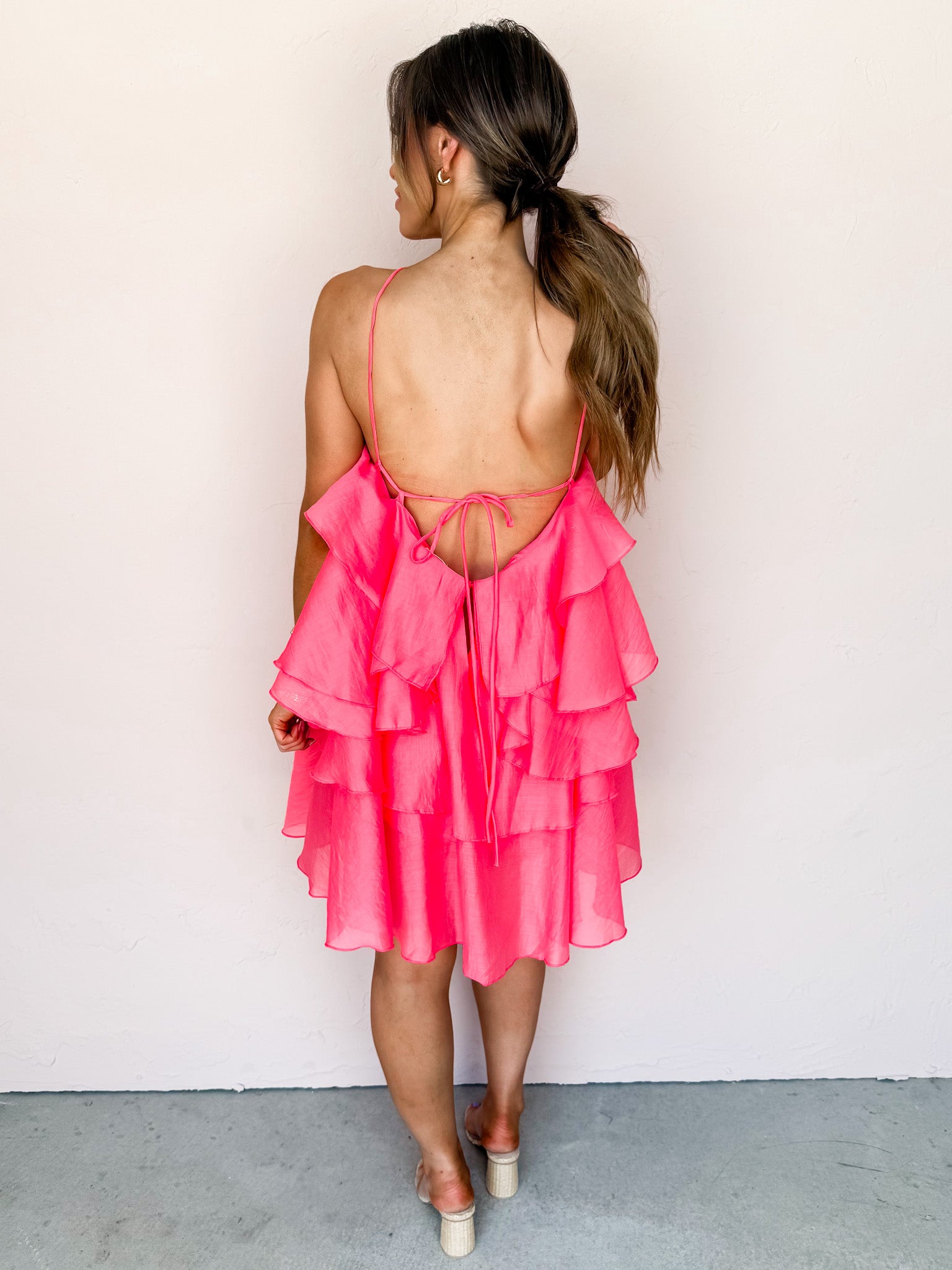 Rhythm In Ruffles Tiered Mini Dress