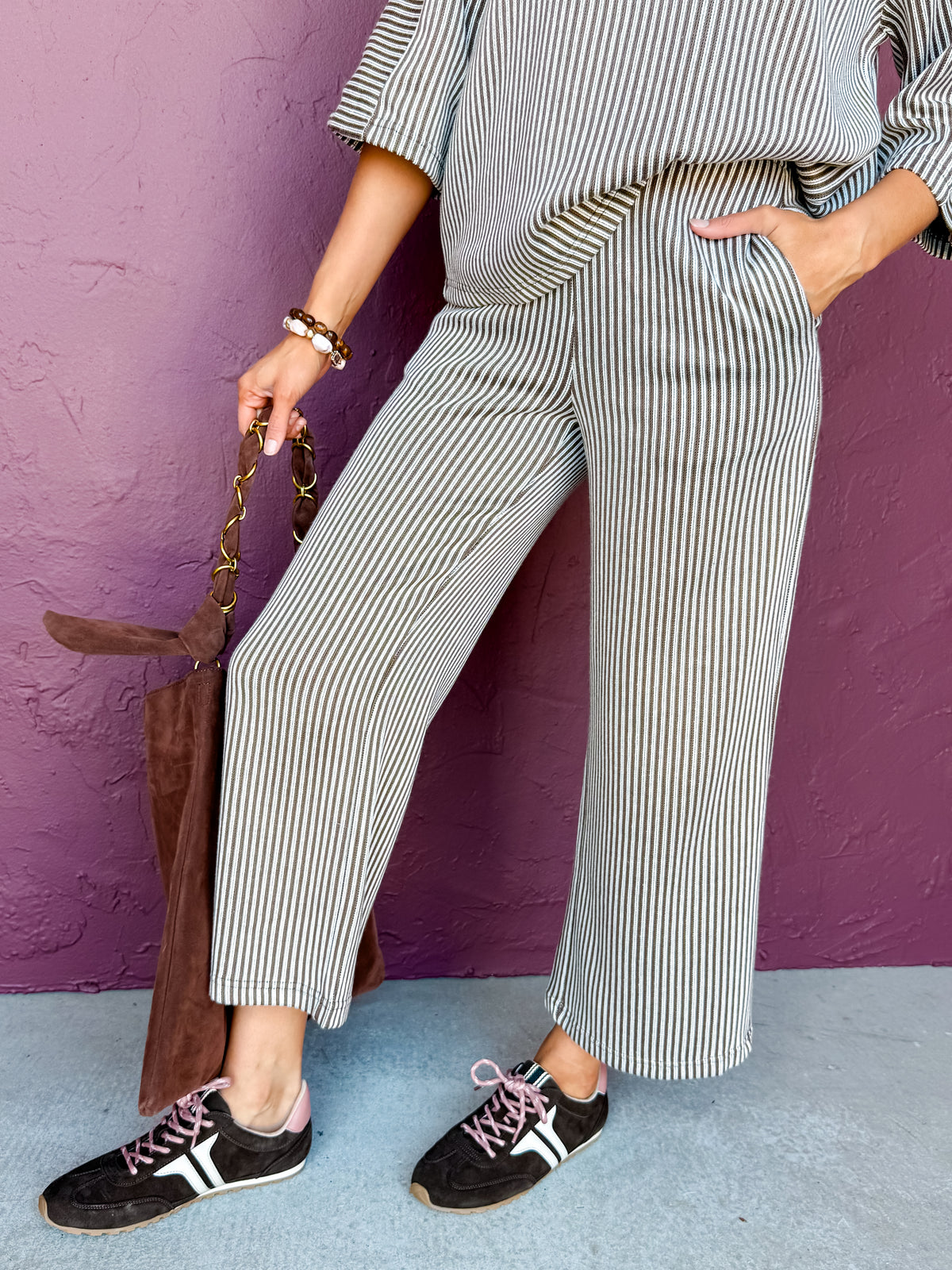 Roman Textured Stripe Set