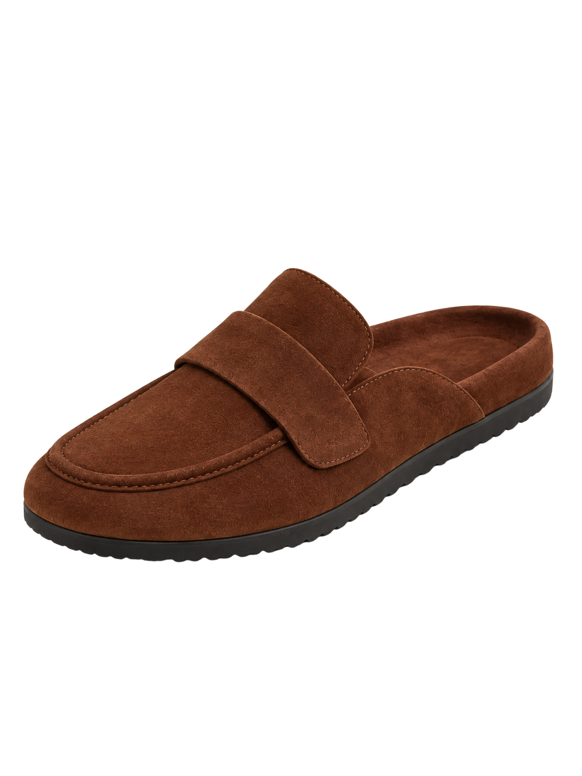 Rowan Suede Penny Loafer Mule