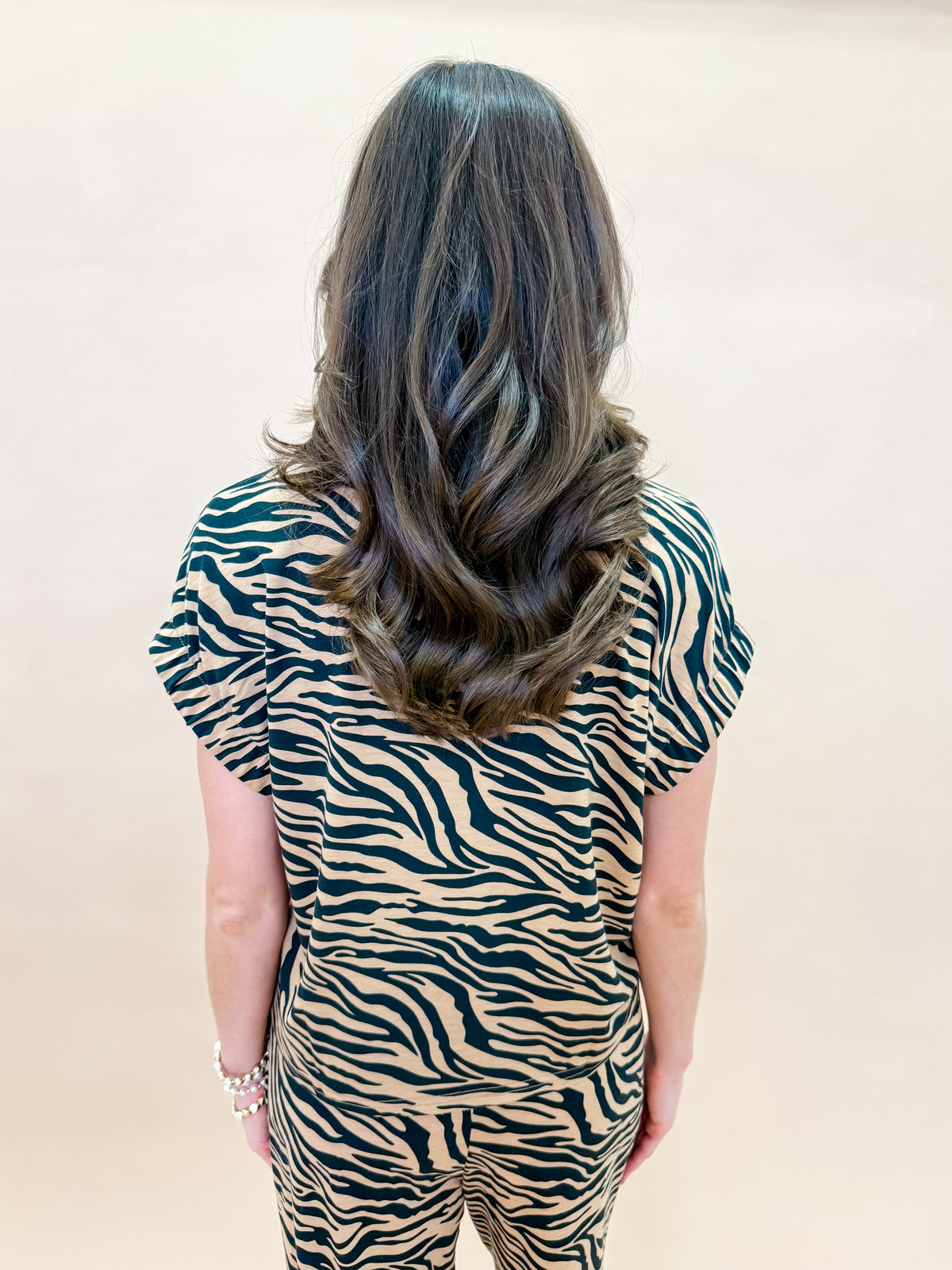 Roxy Tiger Print Knit Tee