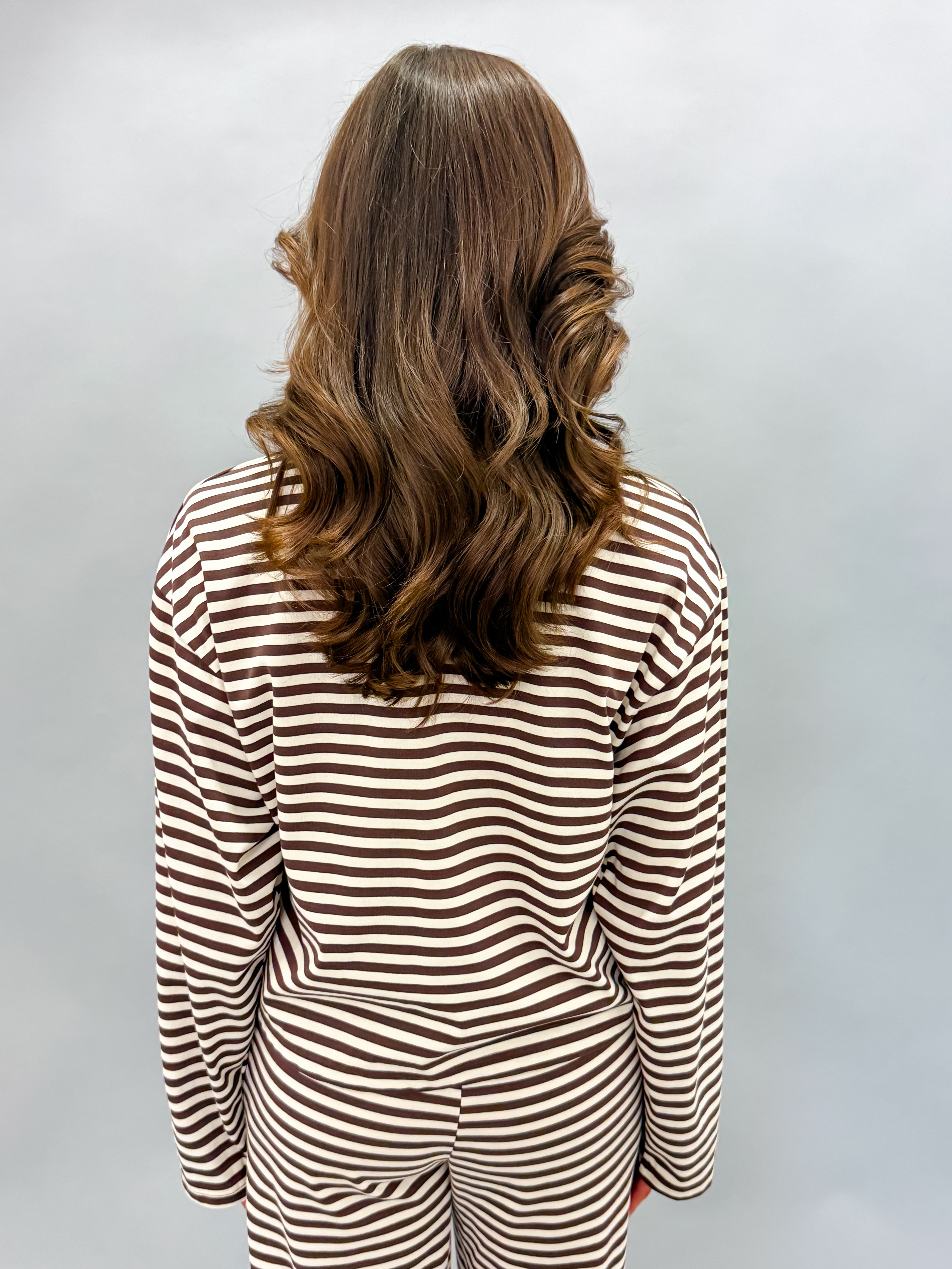 Sadie Stripe Lounge Top