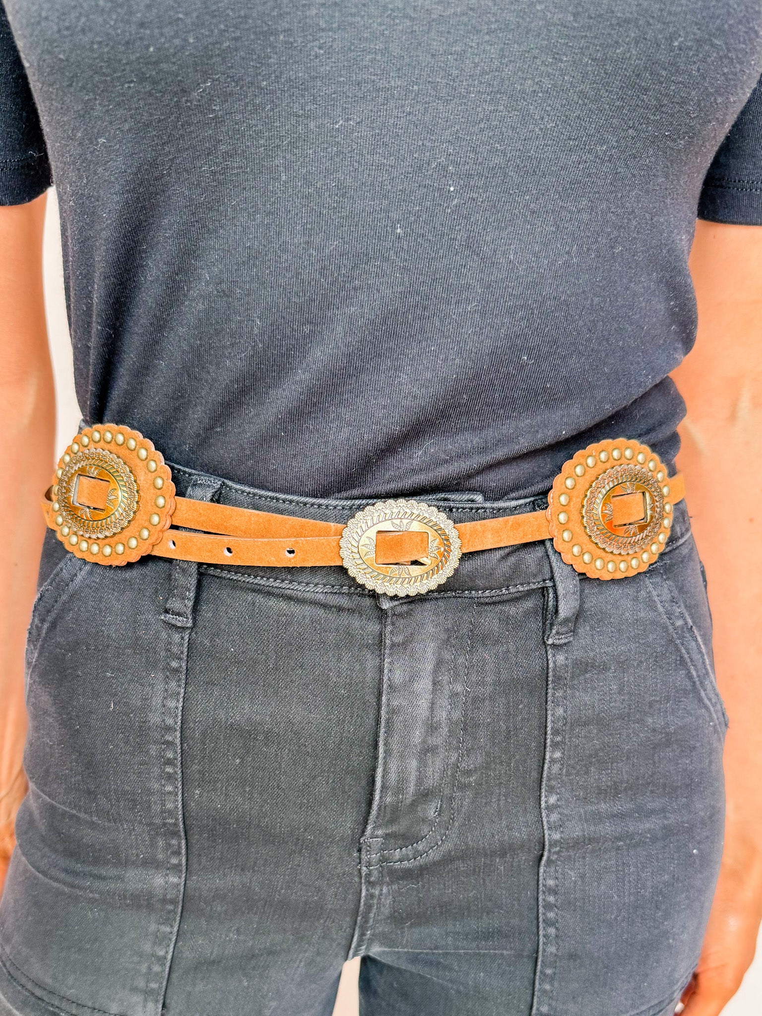 Santa Fe Concho Belt