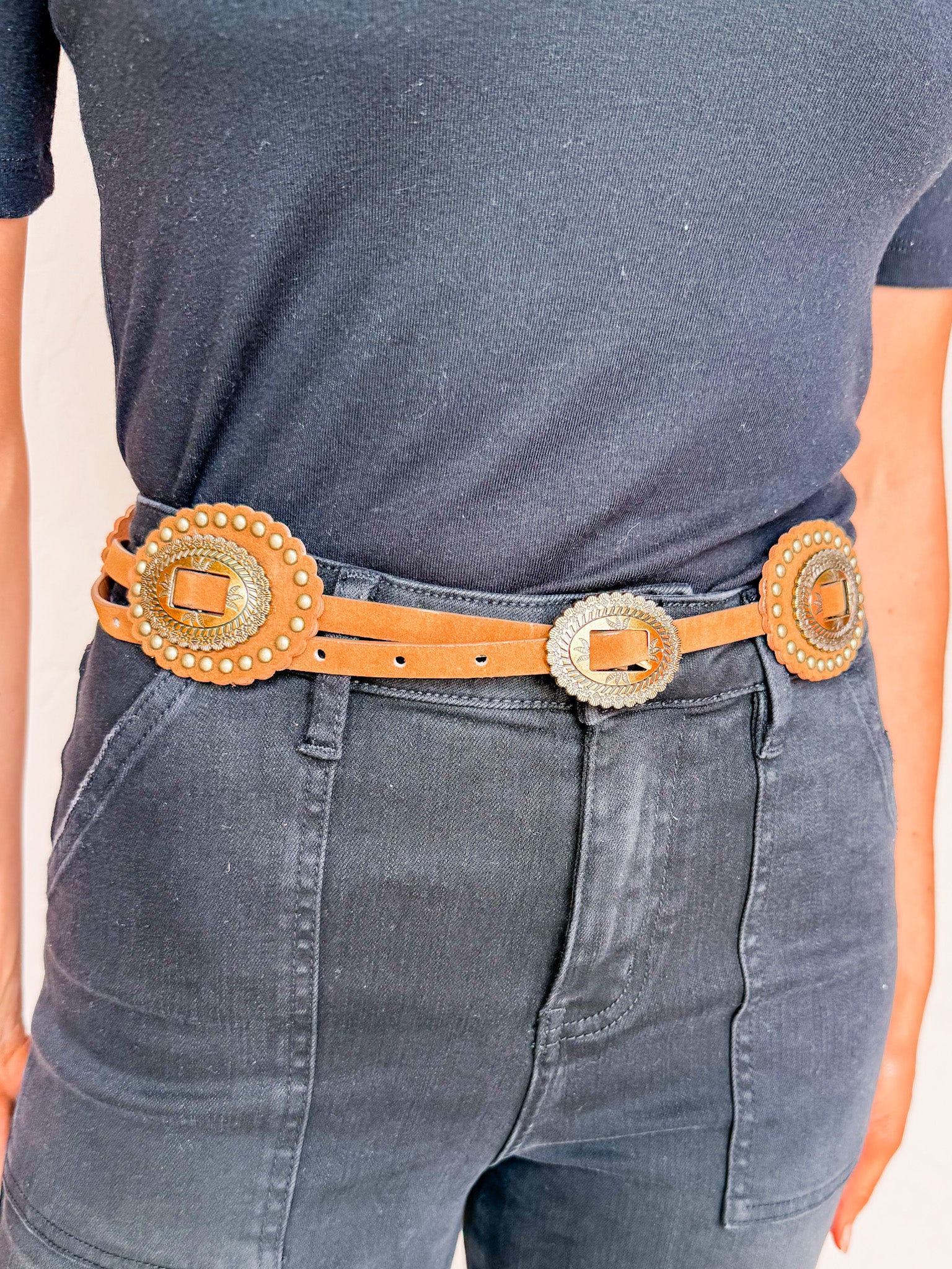 Santa Fe Concho Belt