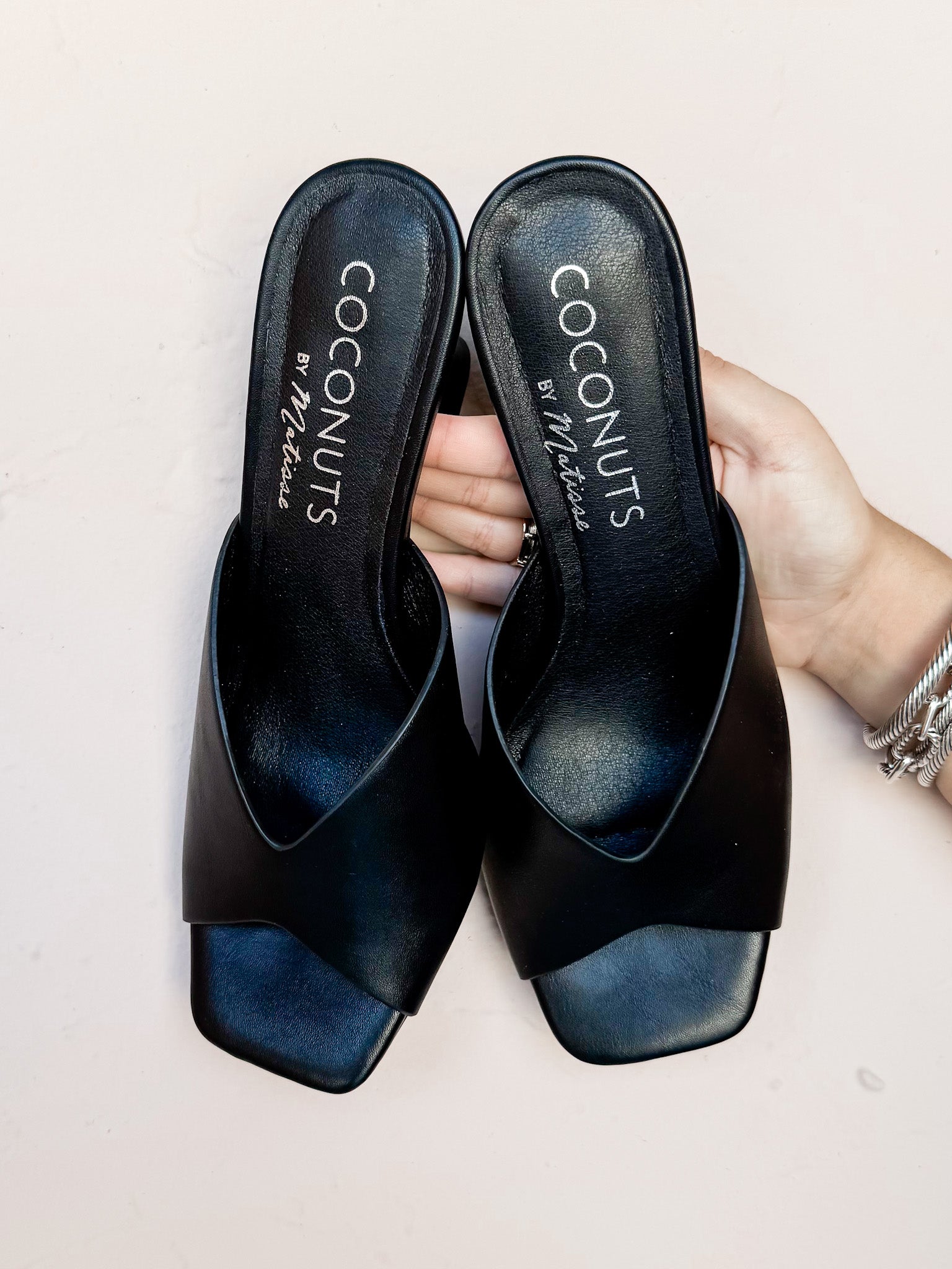 Soiree Heeled Sandals-Black