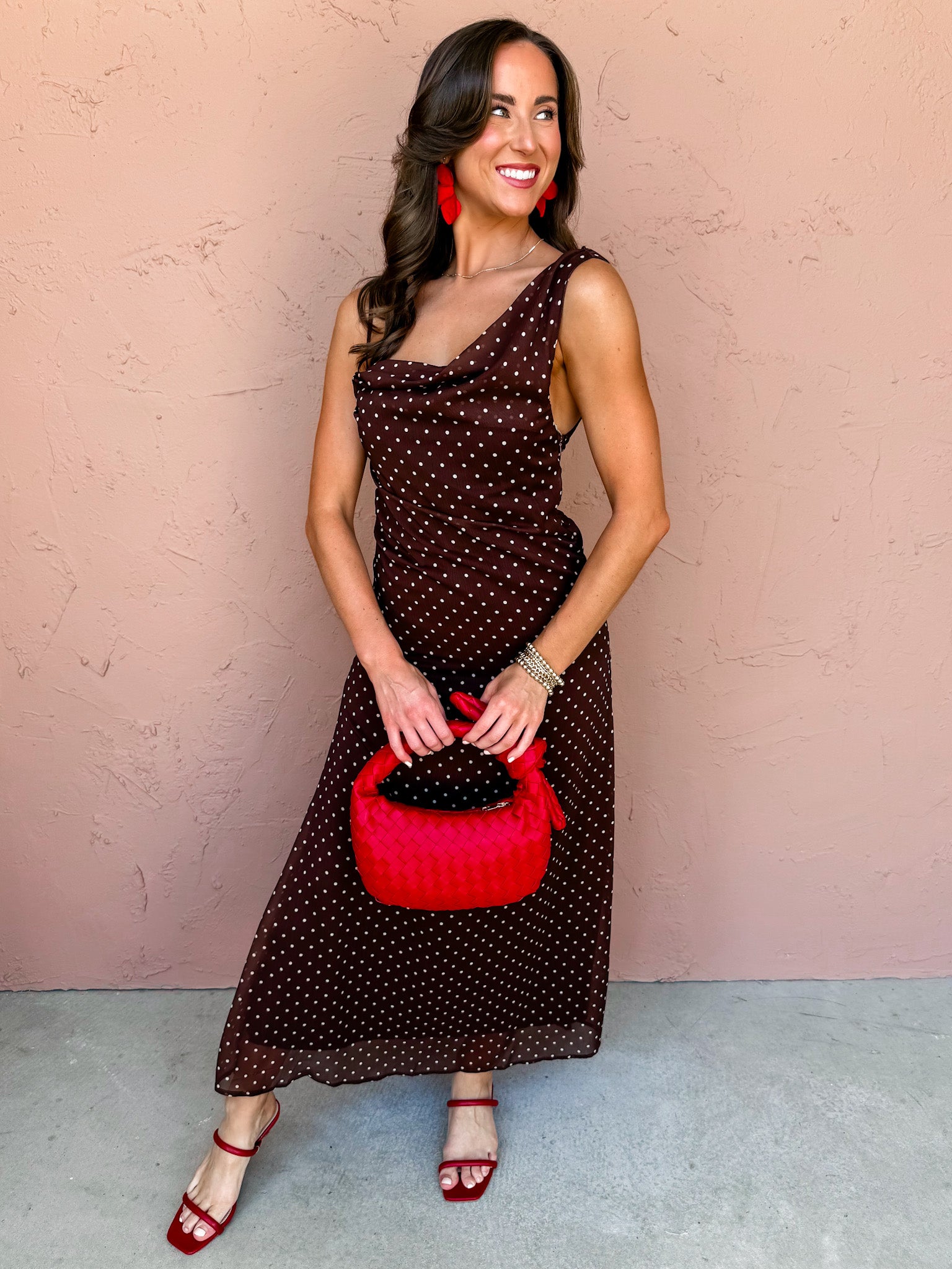 Statement Look Polka Dot Dress