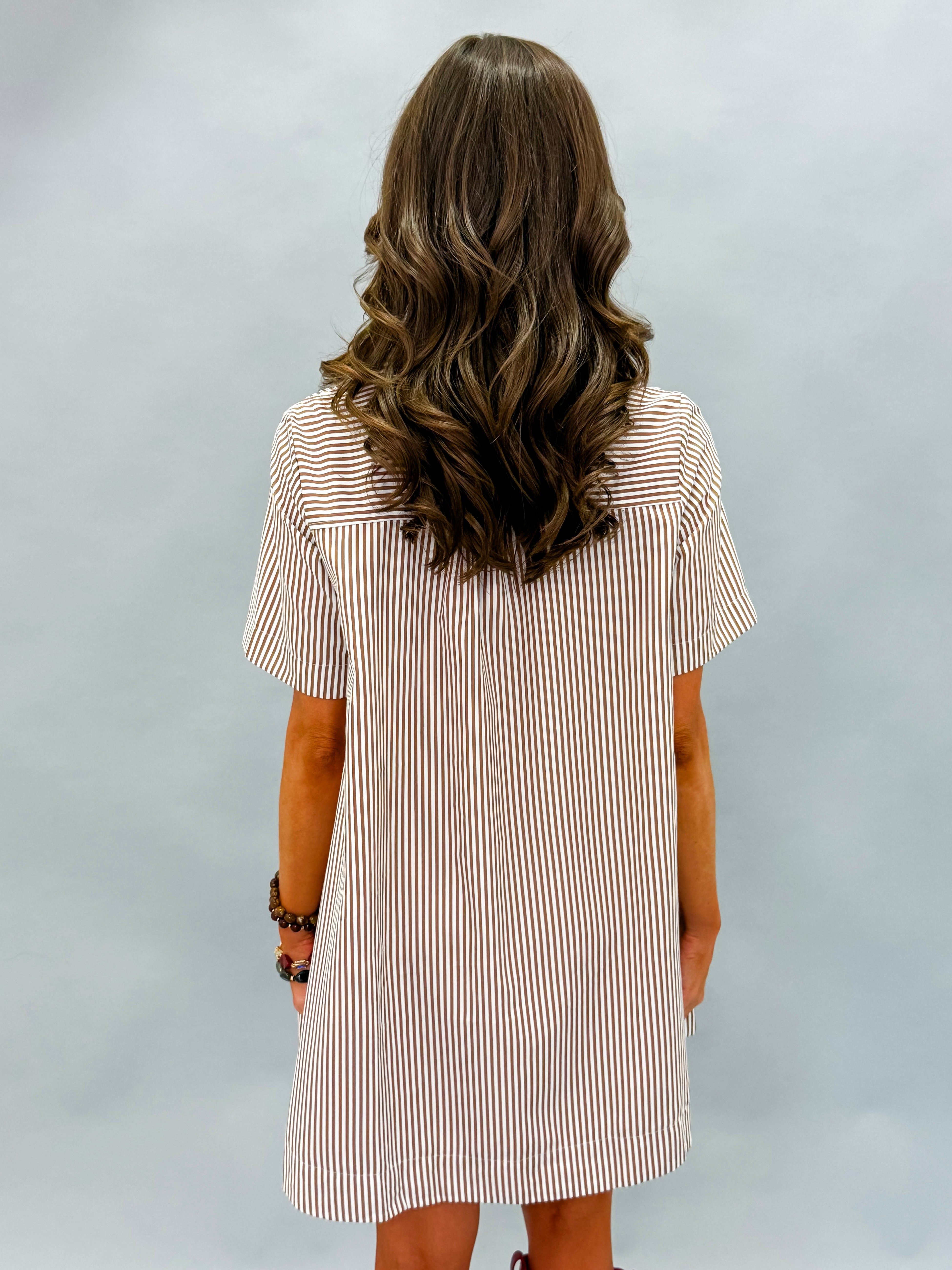 Suri Striped A-Line Dress
