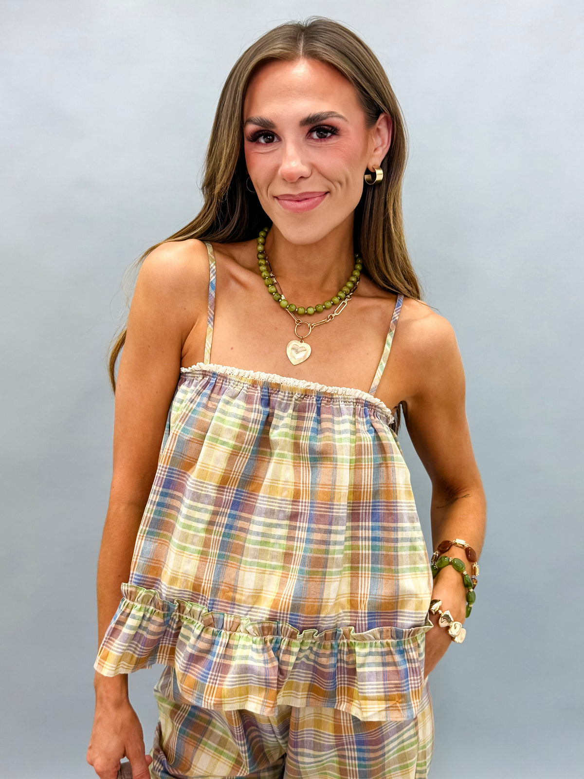 Tatum Ruffle Detail Top