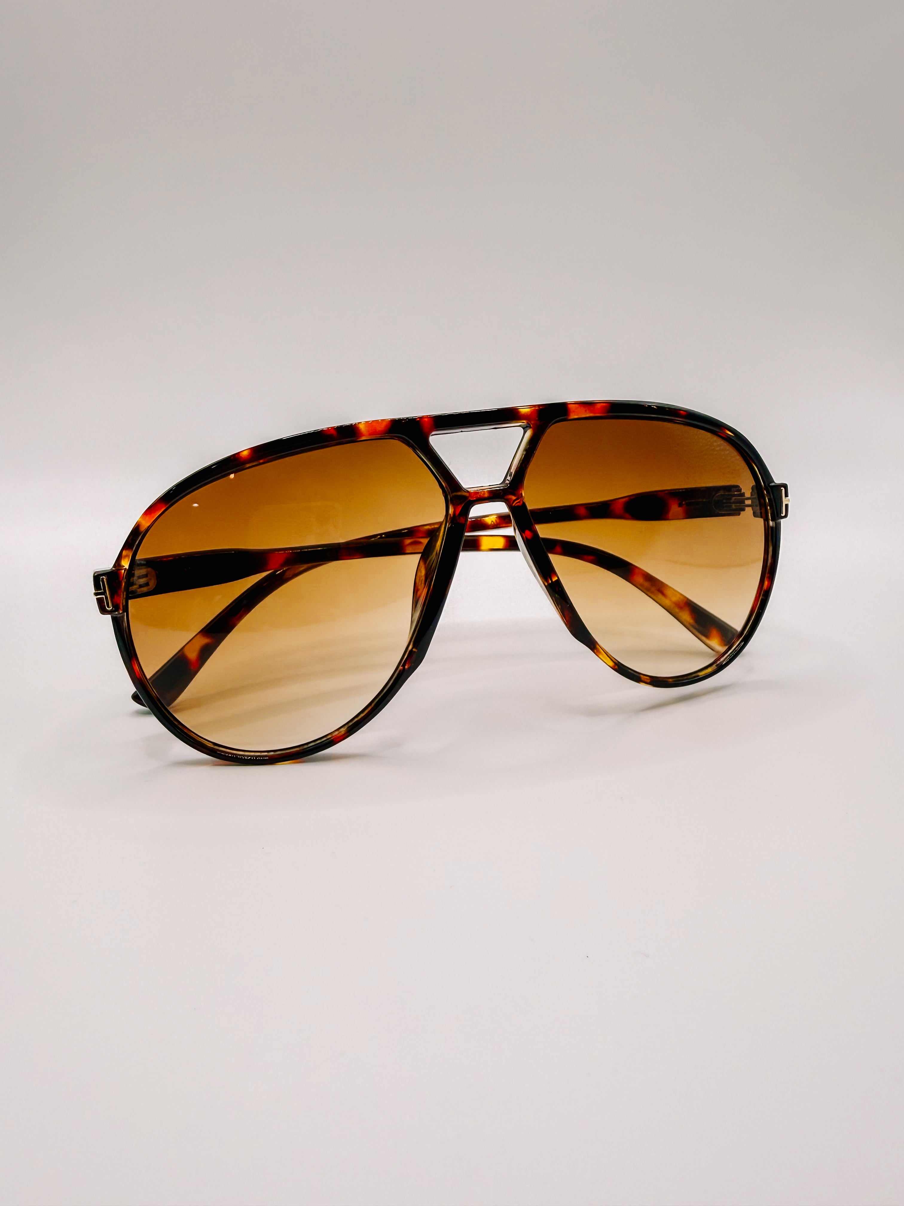 The Solara Modern Aviator Sunglasses