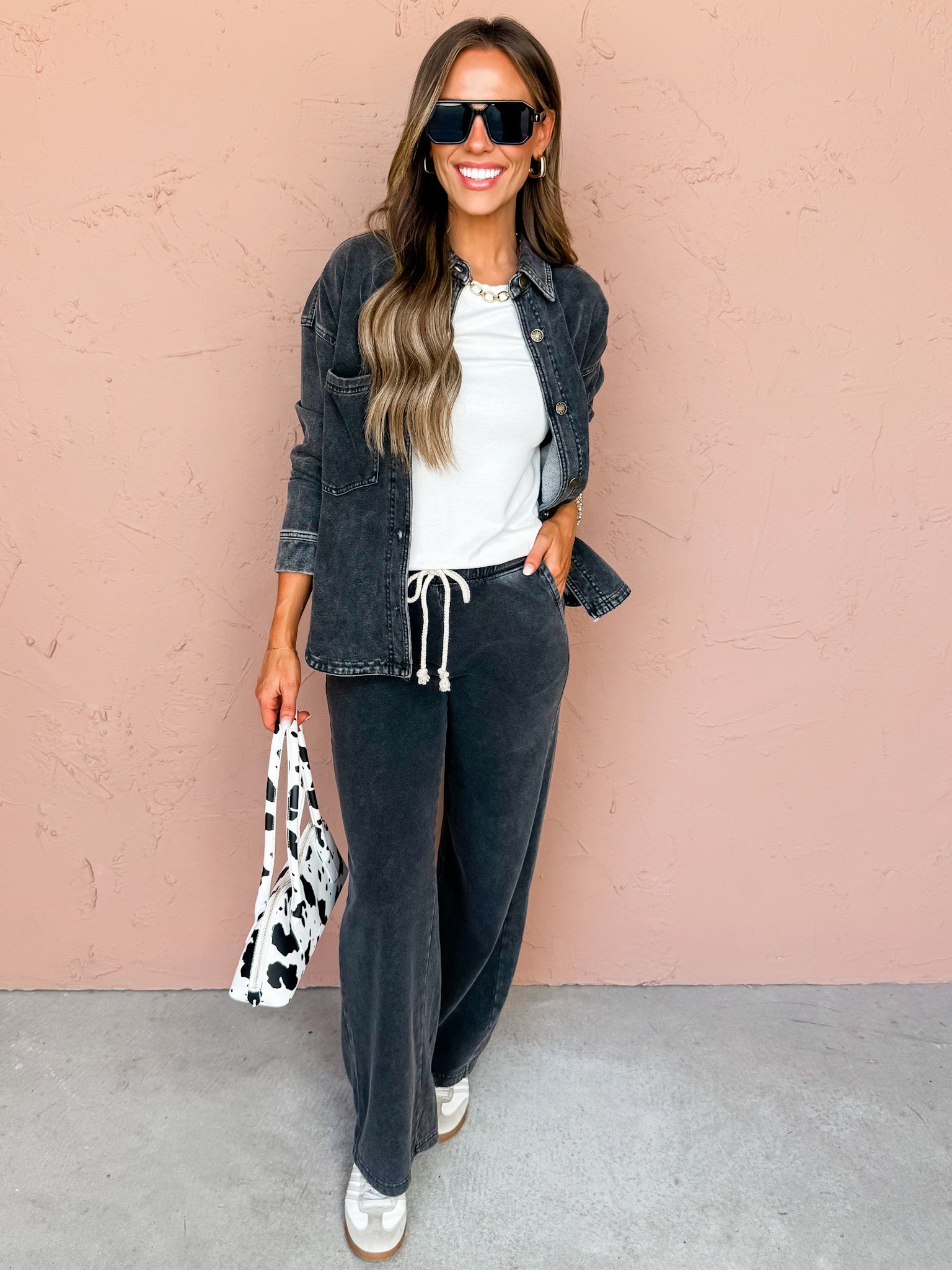 Urban Edge Button Front Top