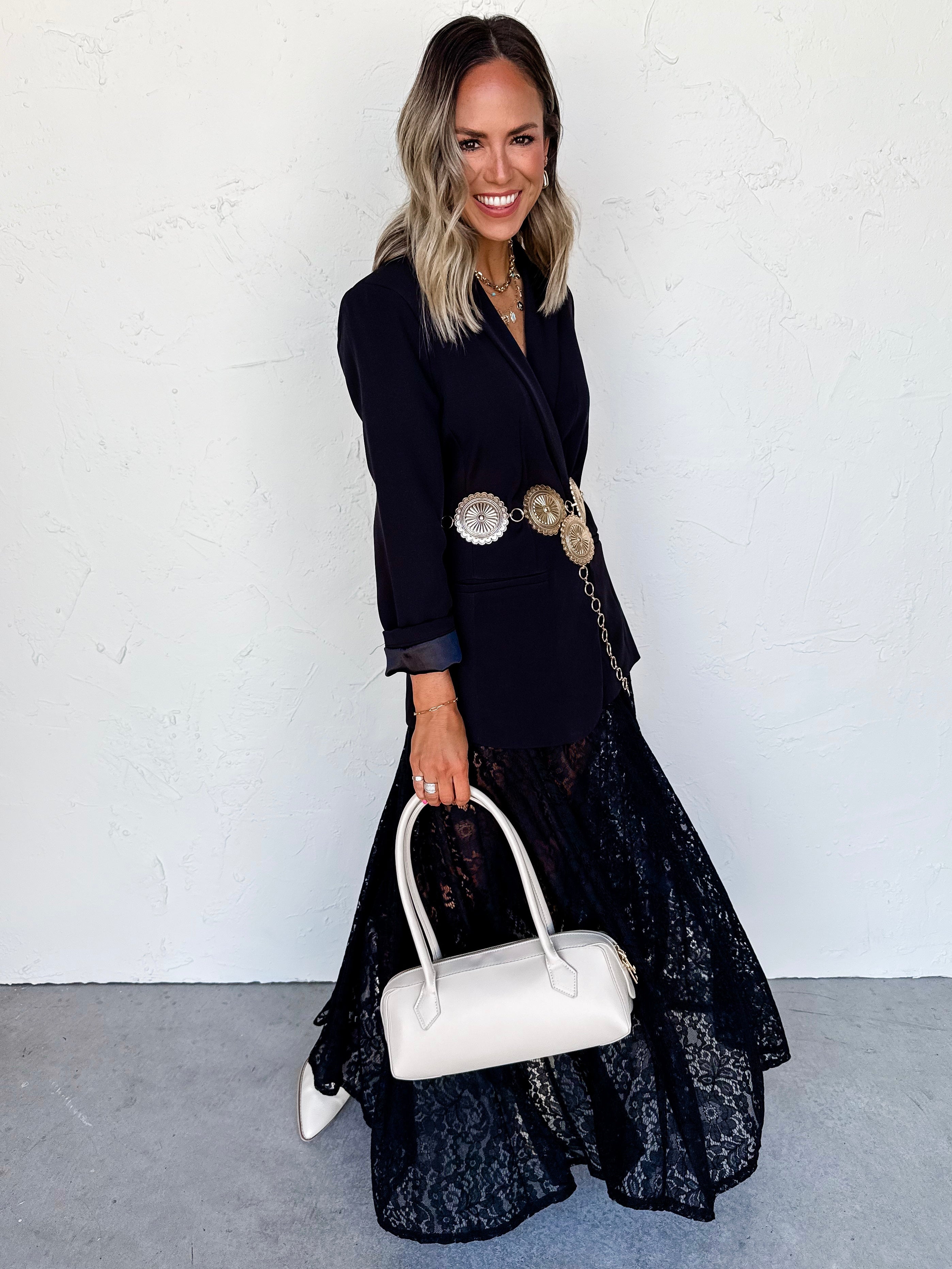 Viola Lace Maxi Skirt