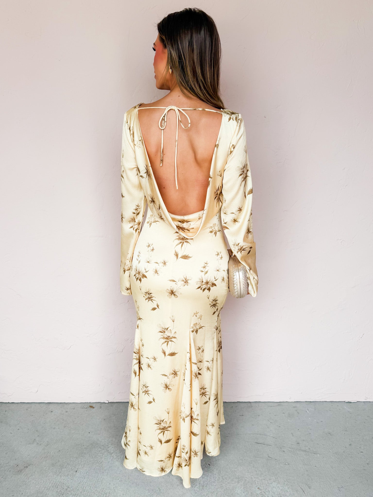 Vionna Long Sleeve Maxi Dress