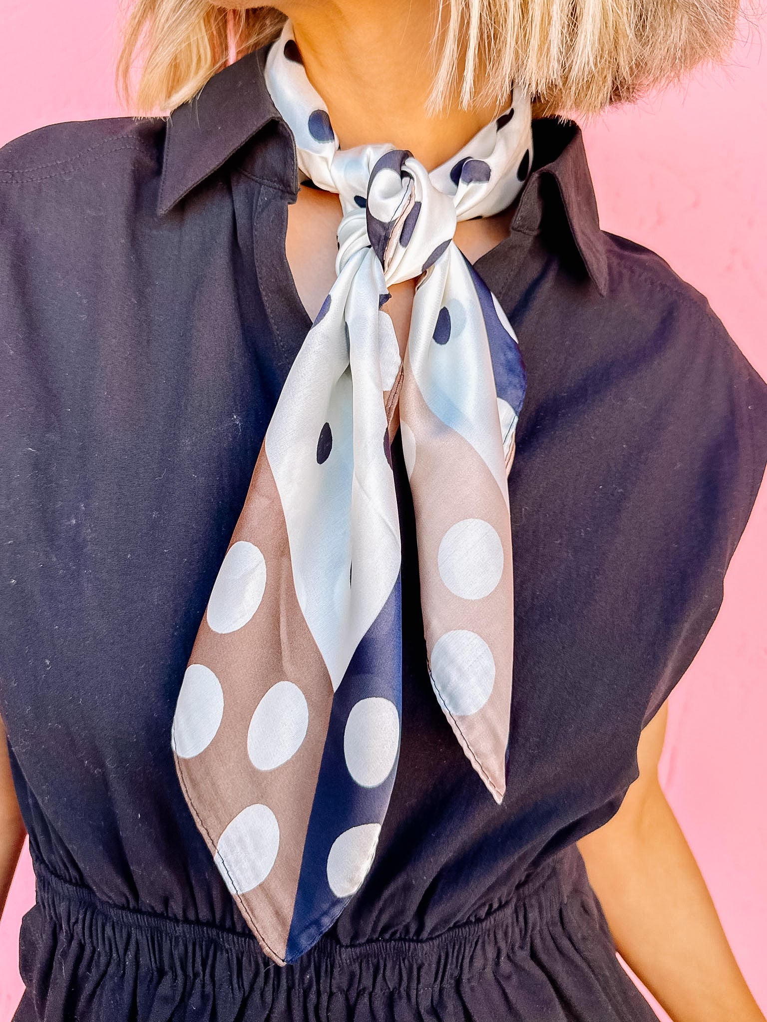 Vivena Polka Dot Bandana