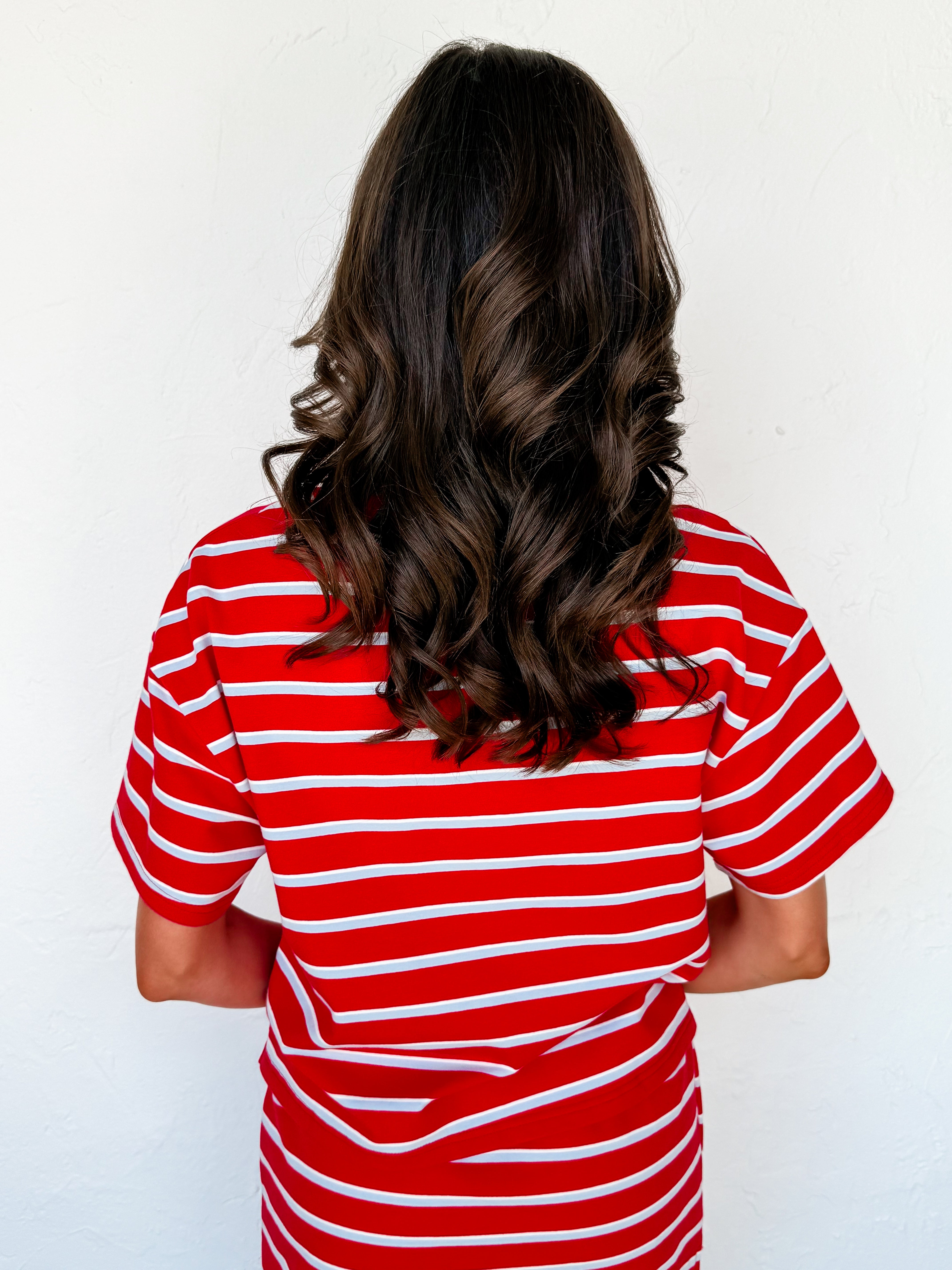 Wesley Striped Boxy Lounge Top