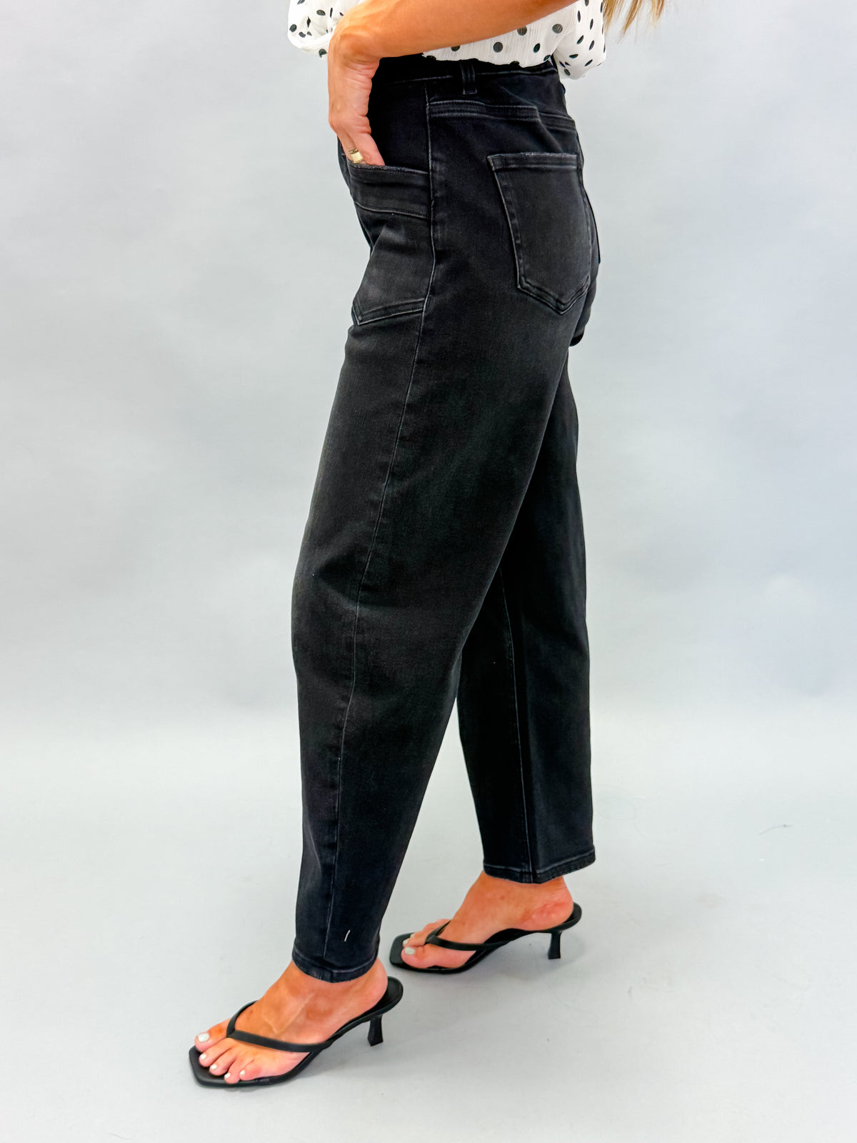 Whitaker Slim Barrel Leg Jeans
