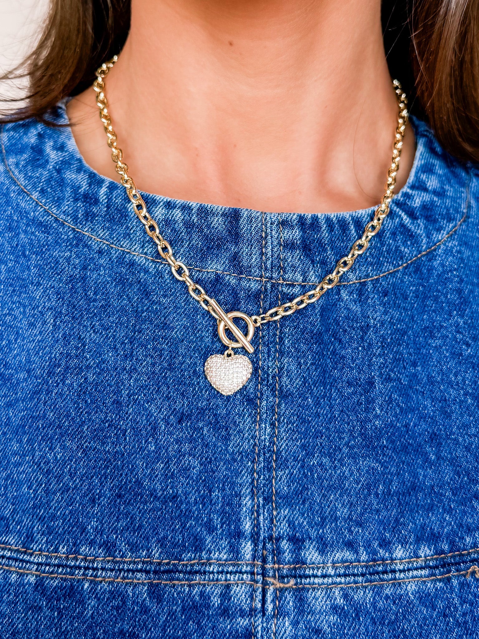 Yours Truly Heart Necklace