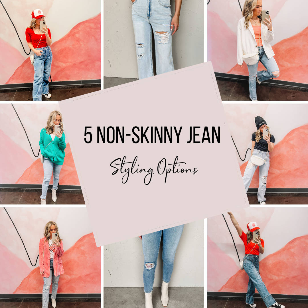 5 Non-Skinny Jean Casual Outfit Formulas