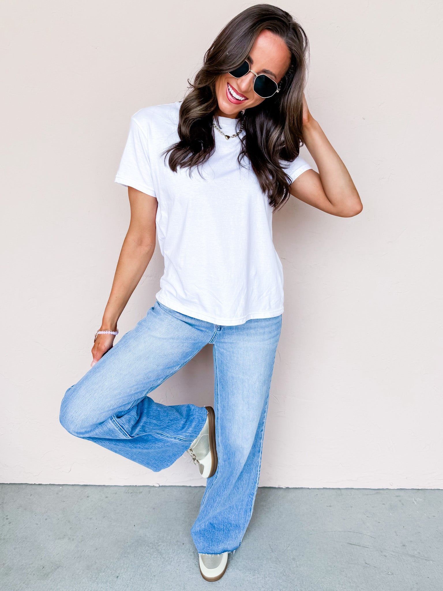 San Fransisco Raw Hem Jeans