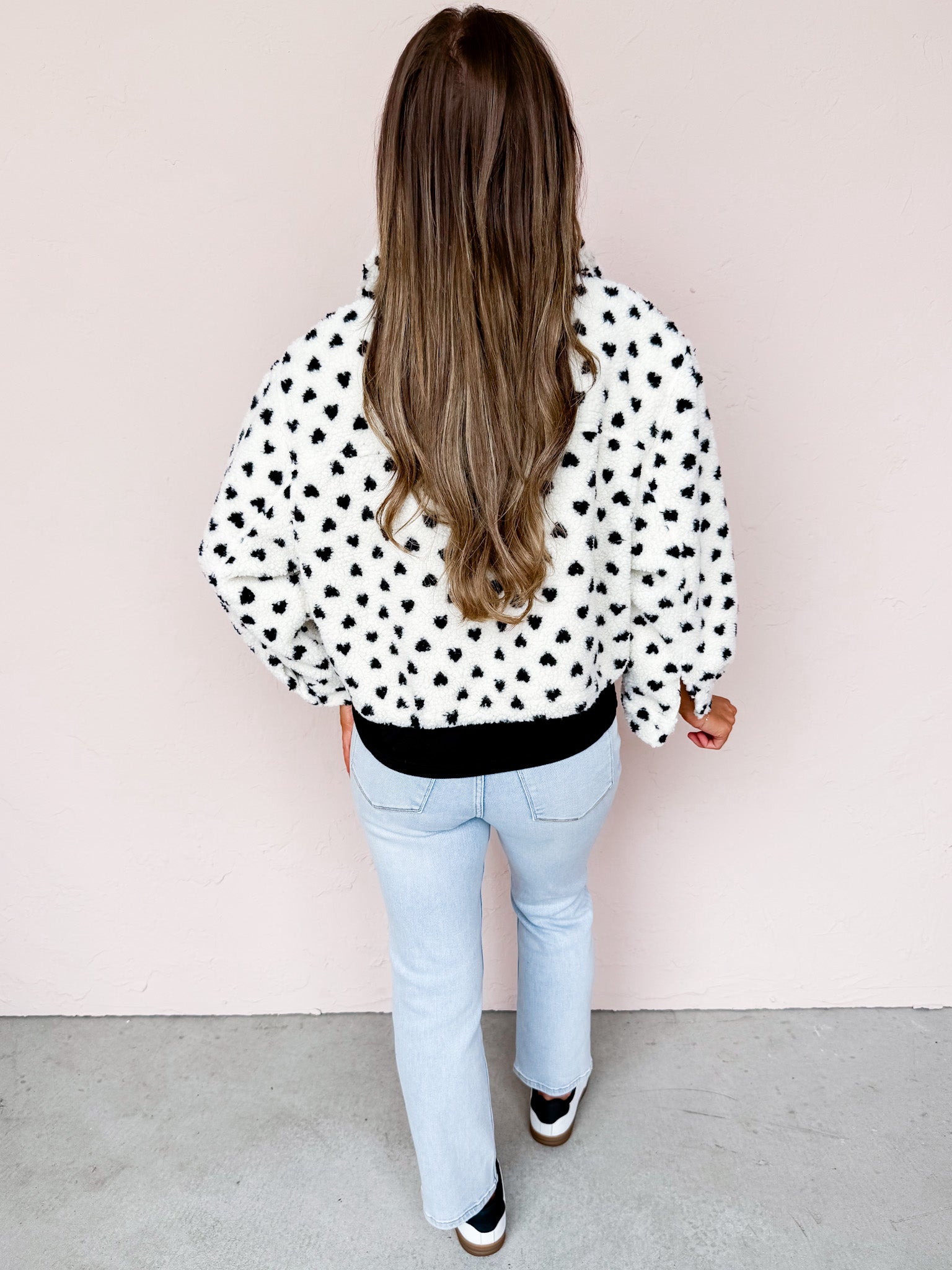 Minnie Polka Dot Sherpa Jacket
