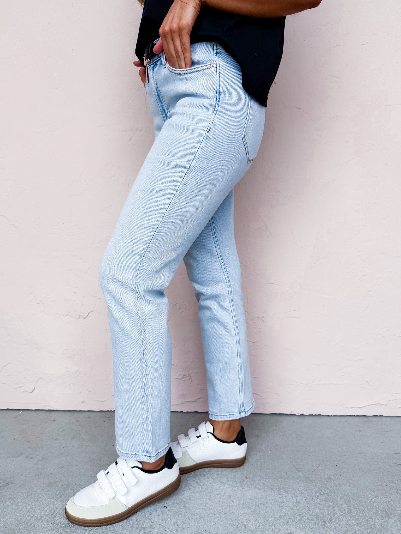 [Dear John] Anika Straight Leg Jeans-Positano