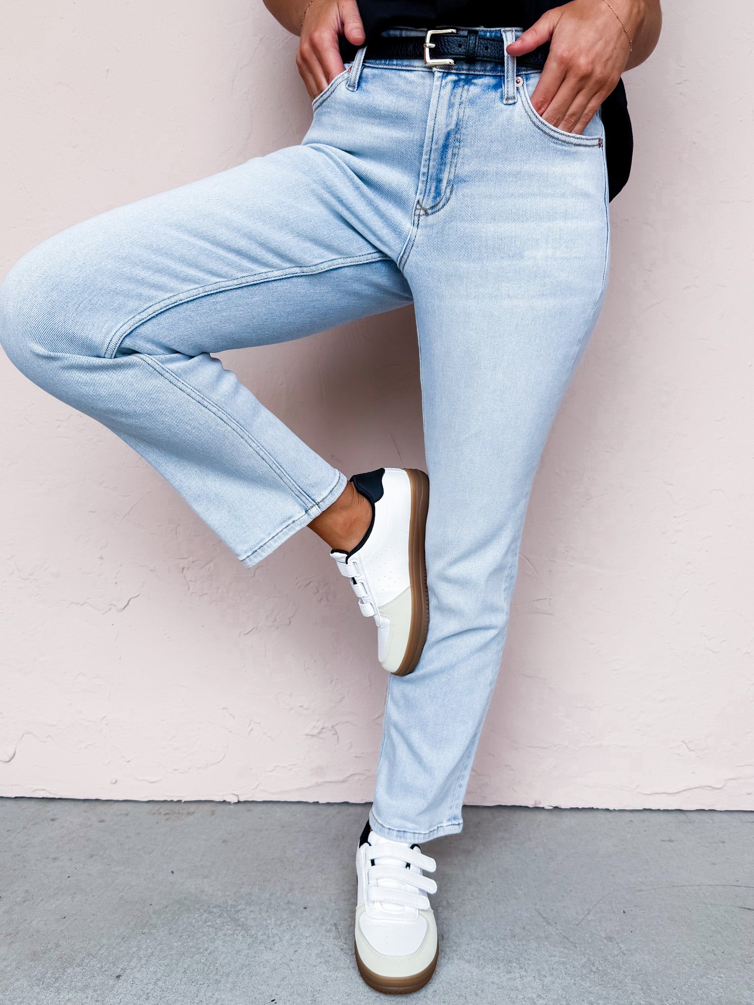 [Dear John] Anika Straight Leg Jeans-Positano