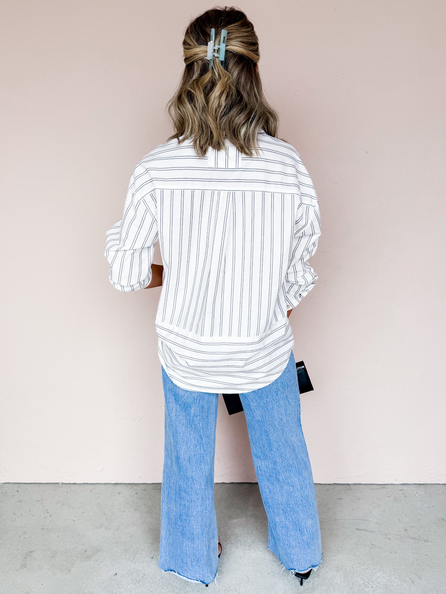 The Charlee Oversized Button Down Shirt