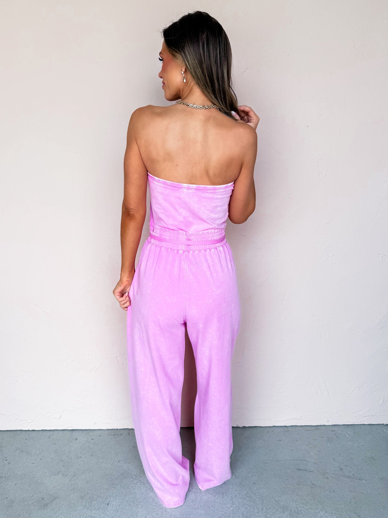 Ansley Strapless Jumpsuit