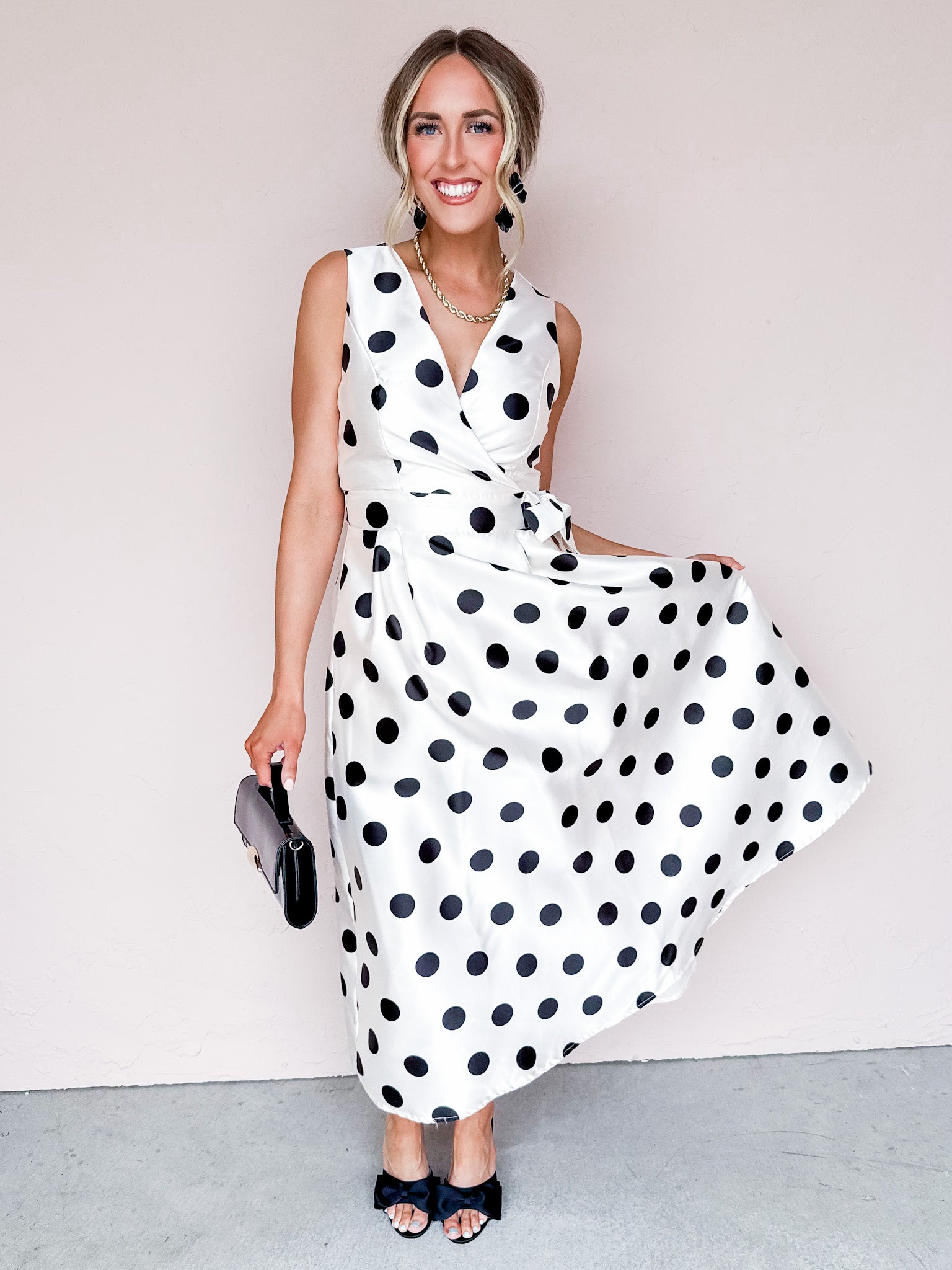 Imogen Polka Dot Dress