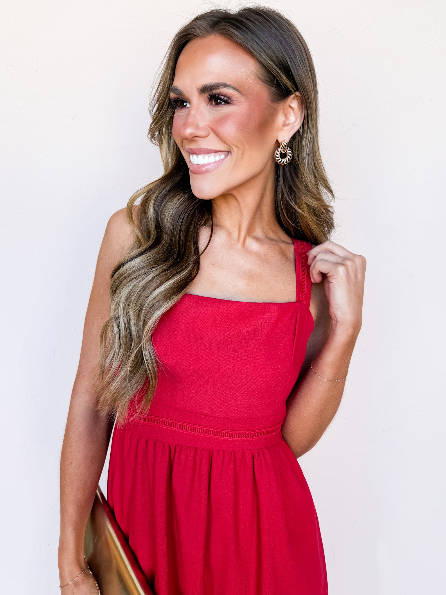 Adeline Sleeveless Midi Dress