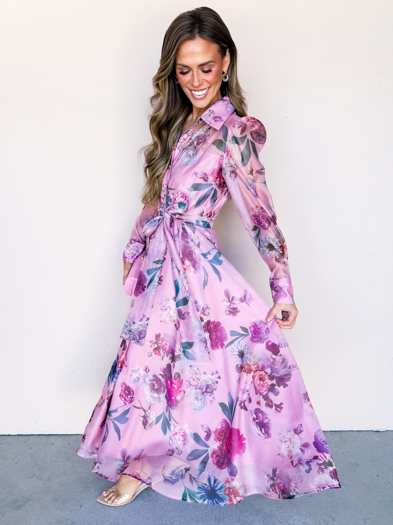 Claudia Floral Midi Dress