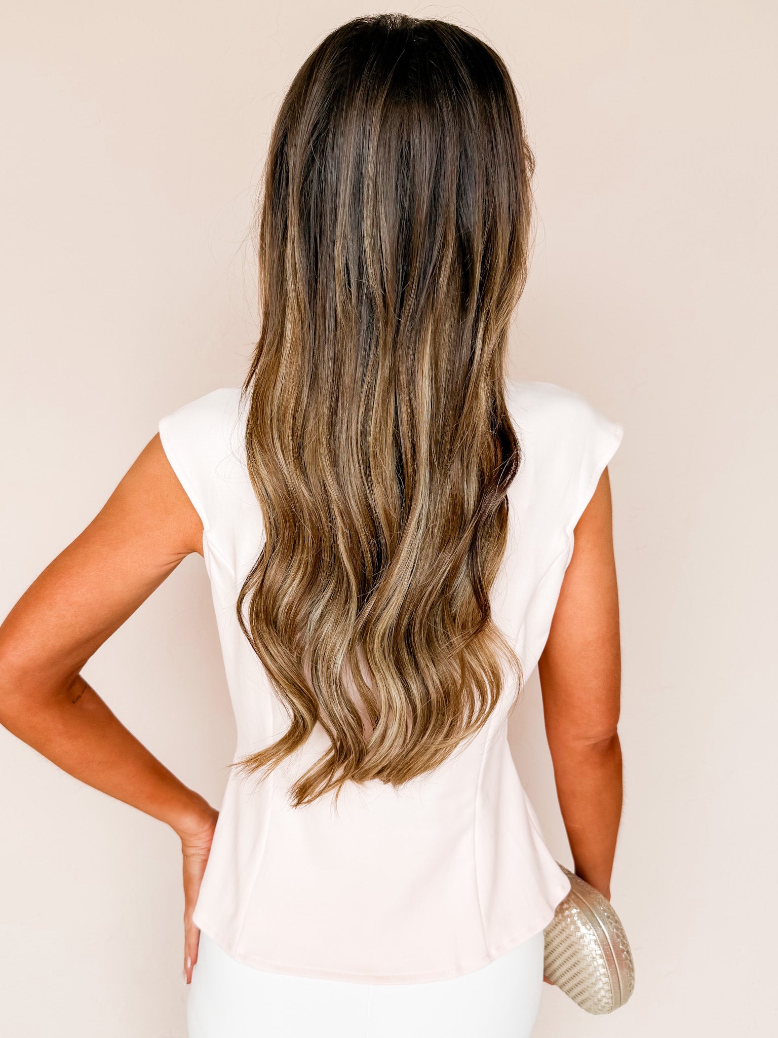 Nala Button Detail Top