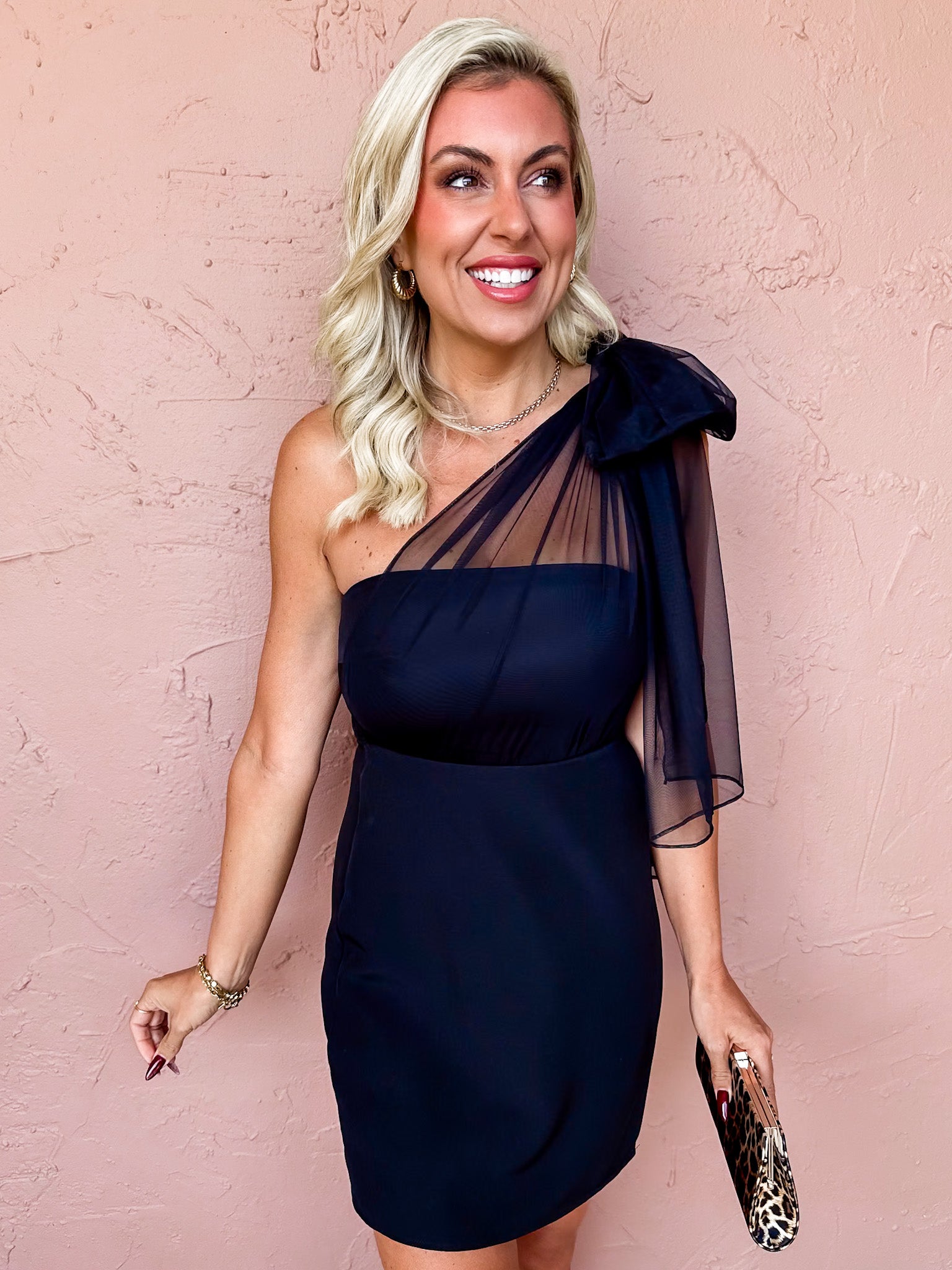 First Edition Chiffon Mini Dress