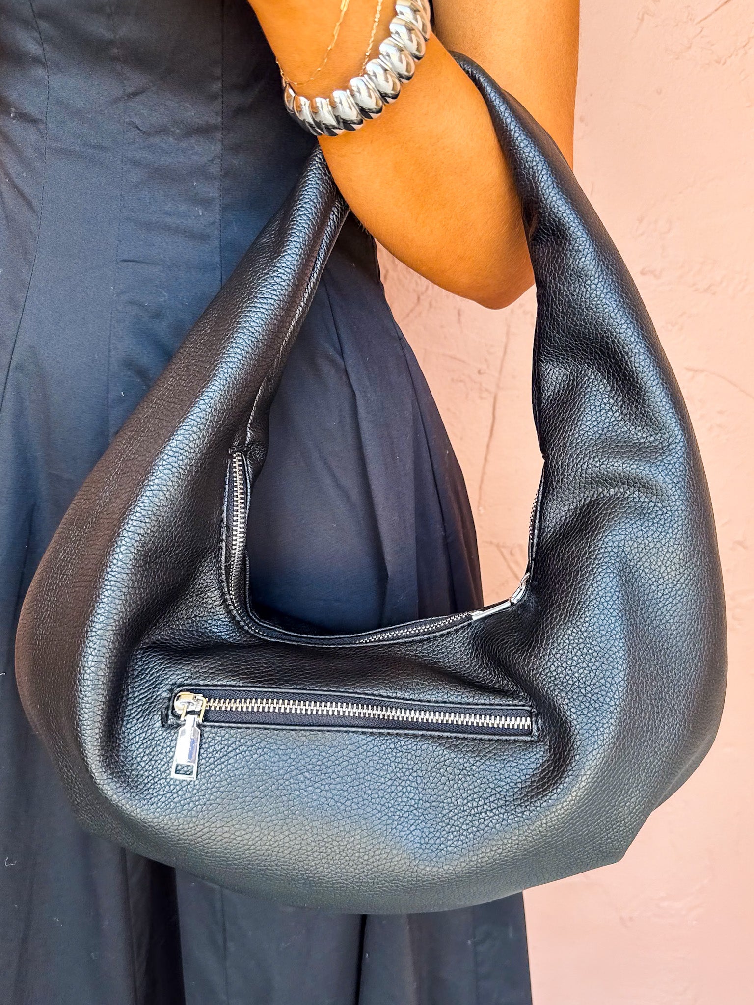 [Moda Luxe] Riot Shoulder Bag-Black