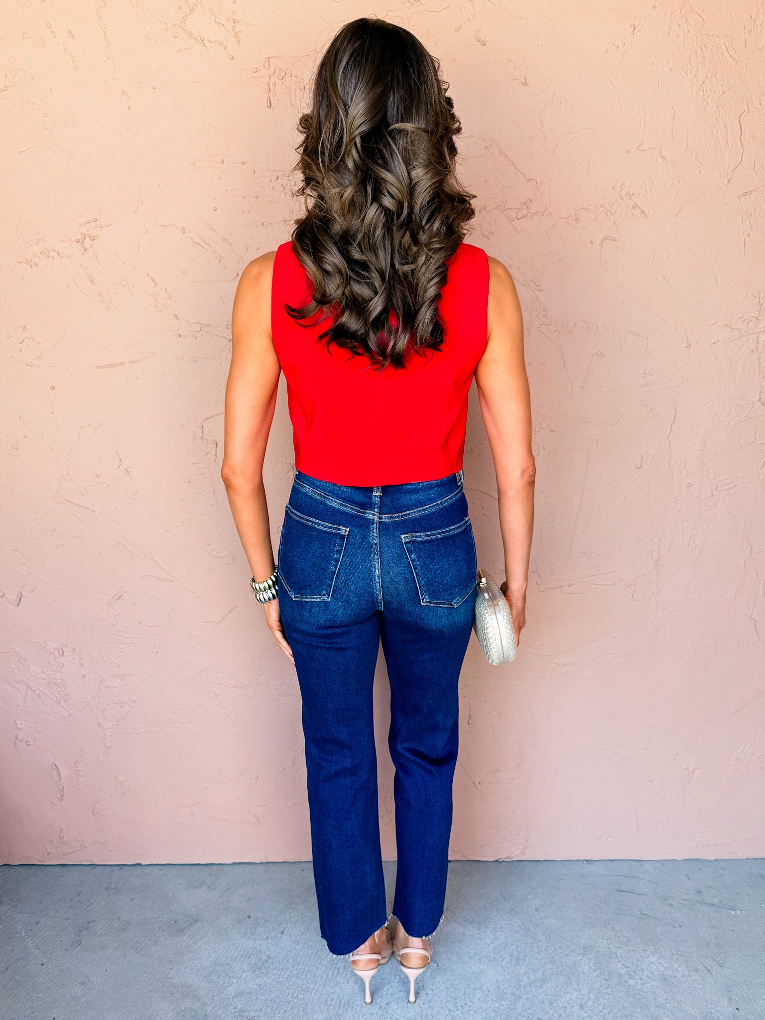 Bold Icon Button Front Vest