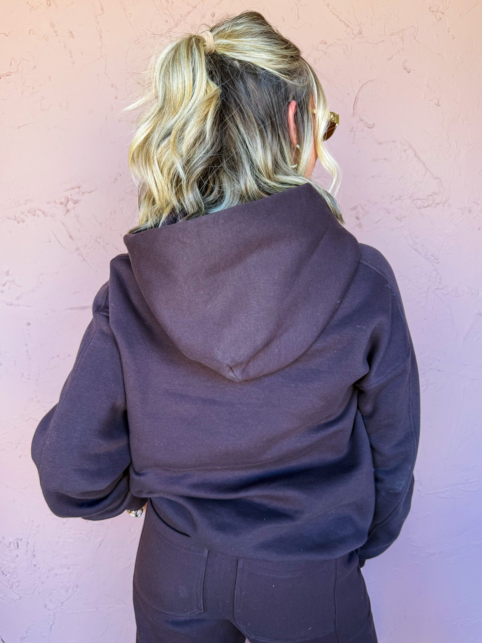 Comfort Level Oversized Hoodie-Espresso