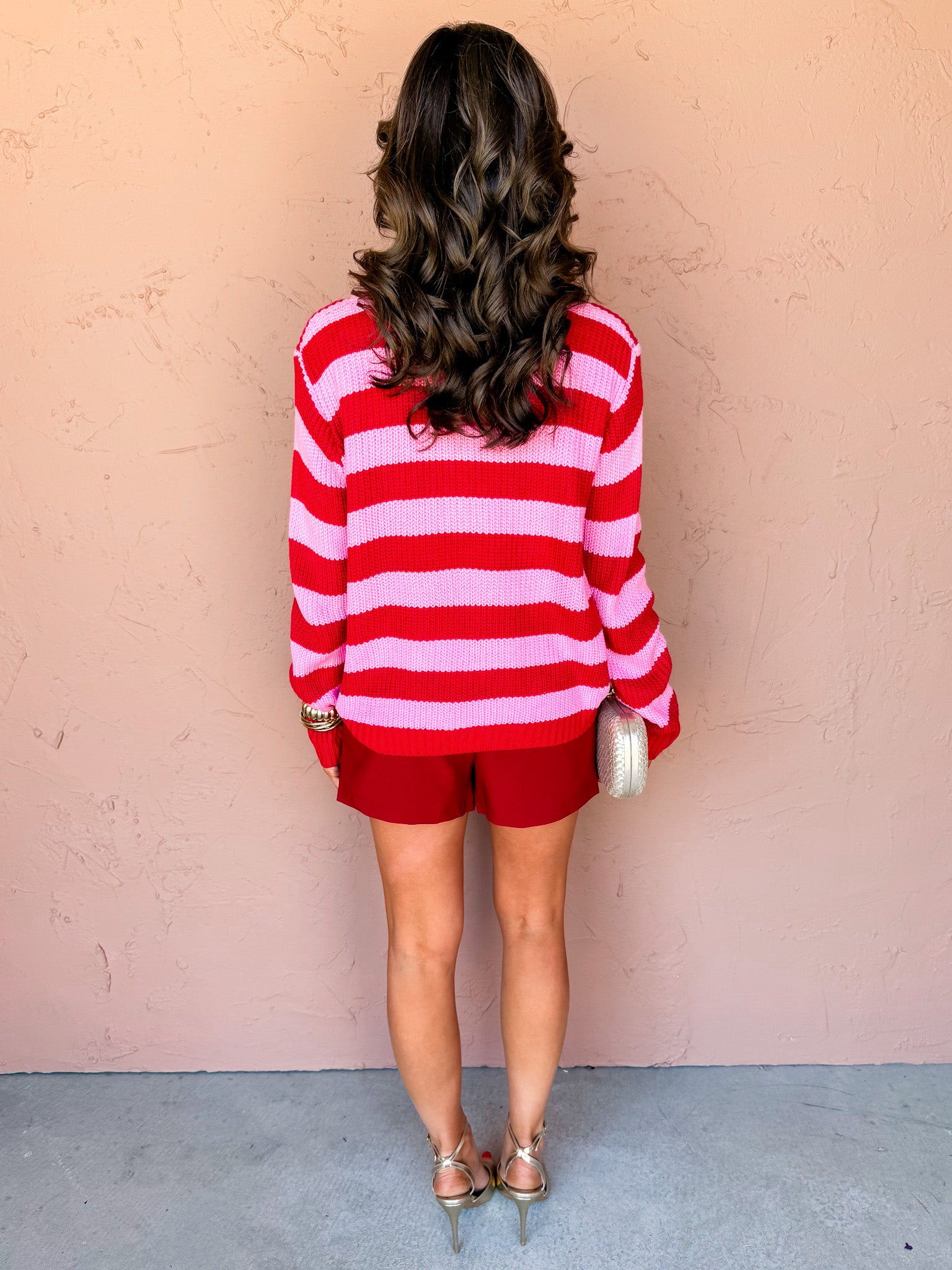 Marla Striped Knit Sweater