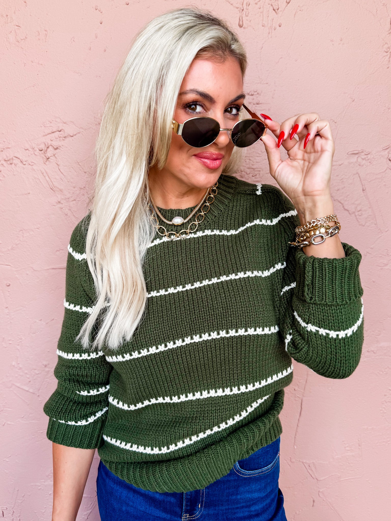 Tammy Striped Sweater