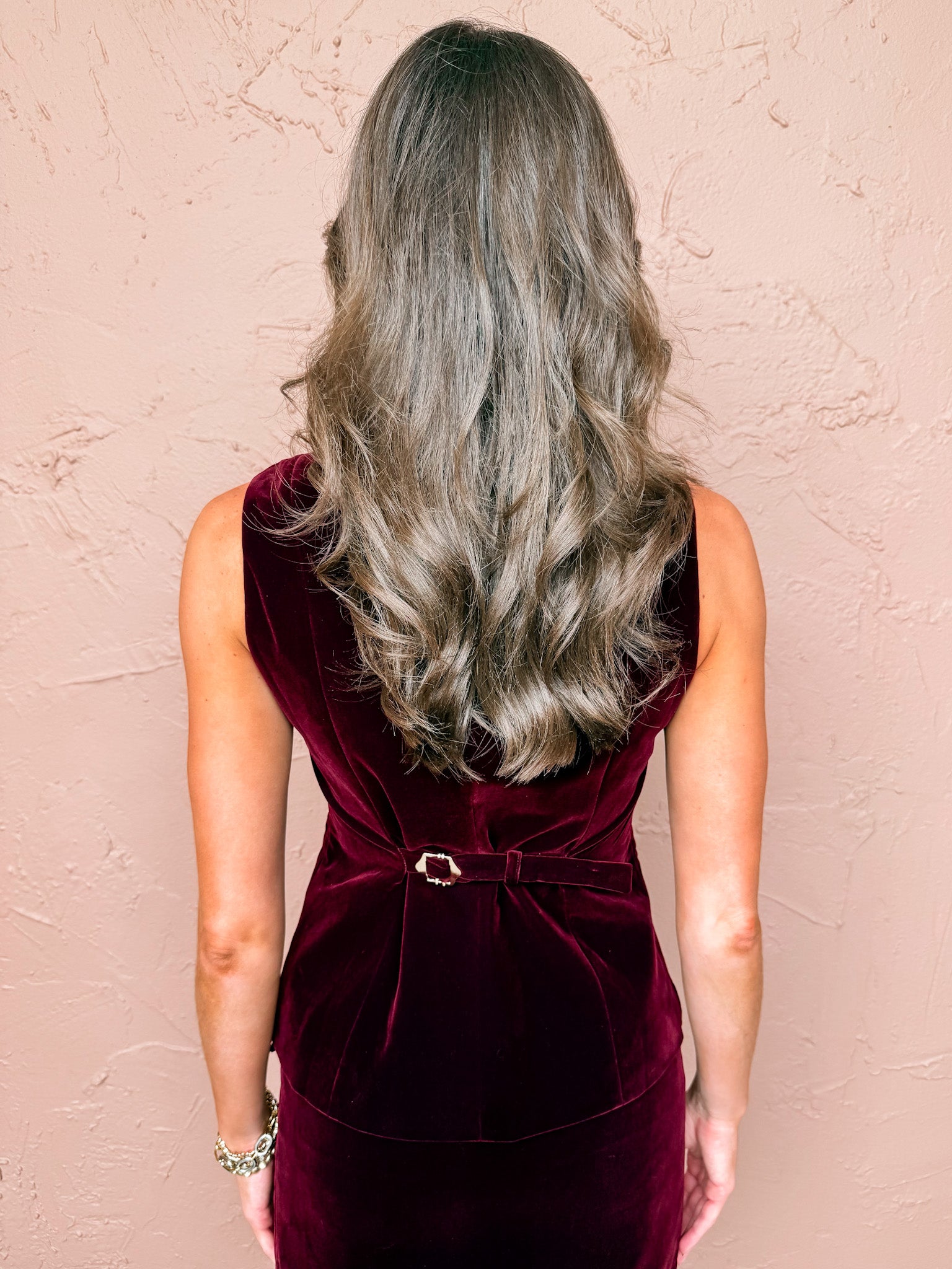 The Mae Velvet Vest Top