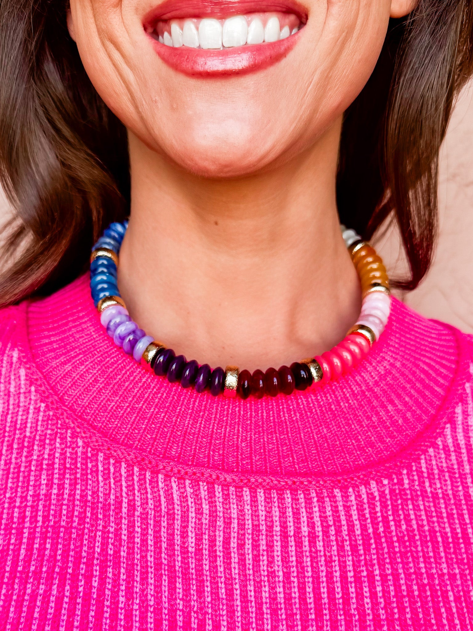 Vibrant Life Beaded Necklace