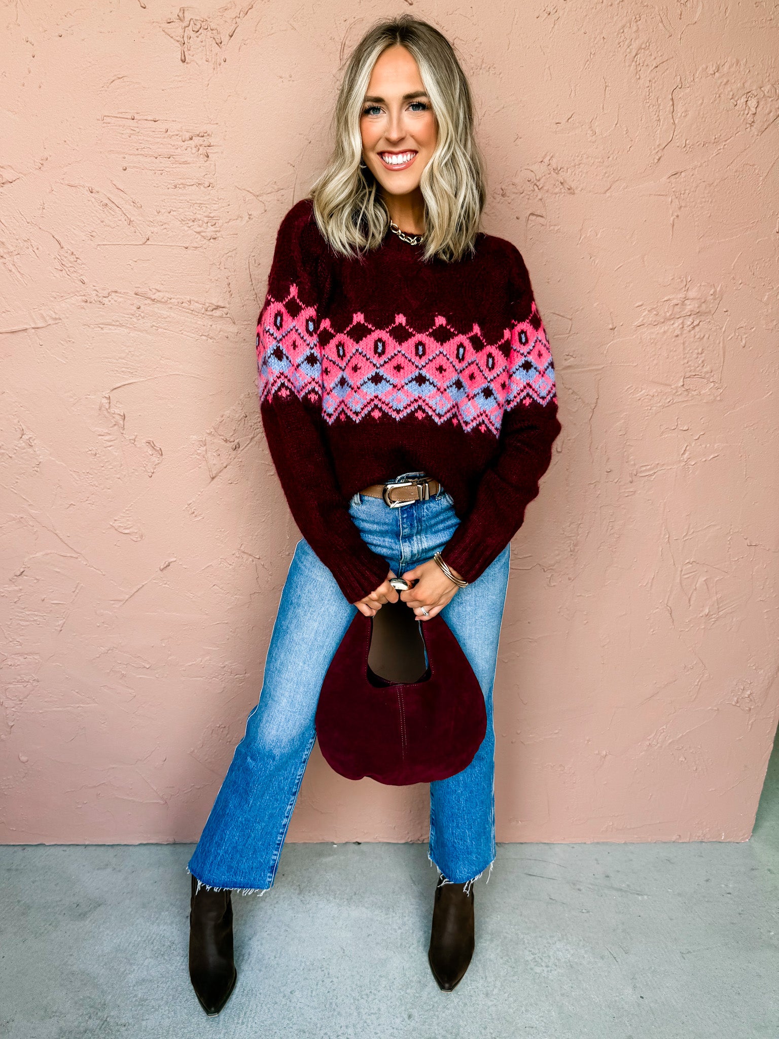 Keep Close Fair Isle Sweater