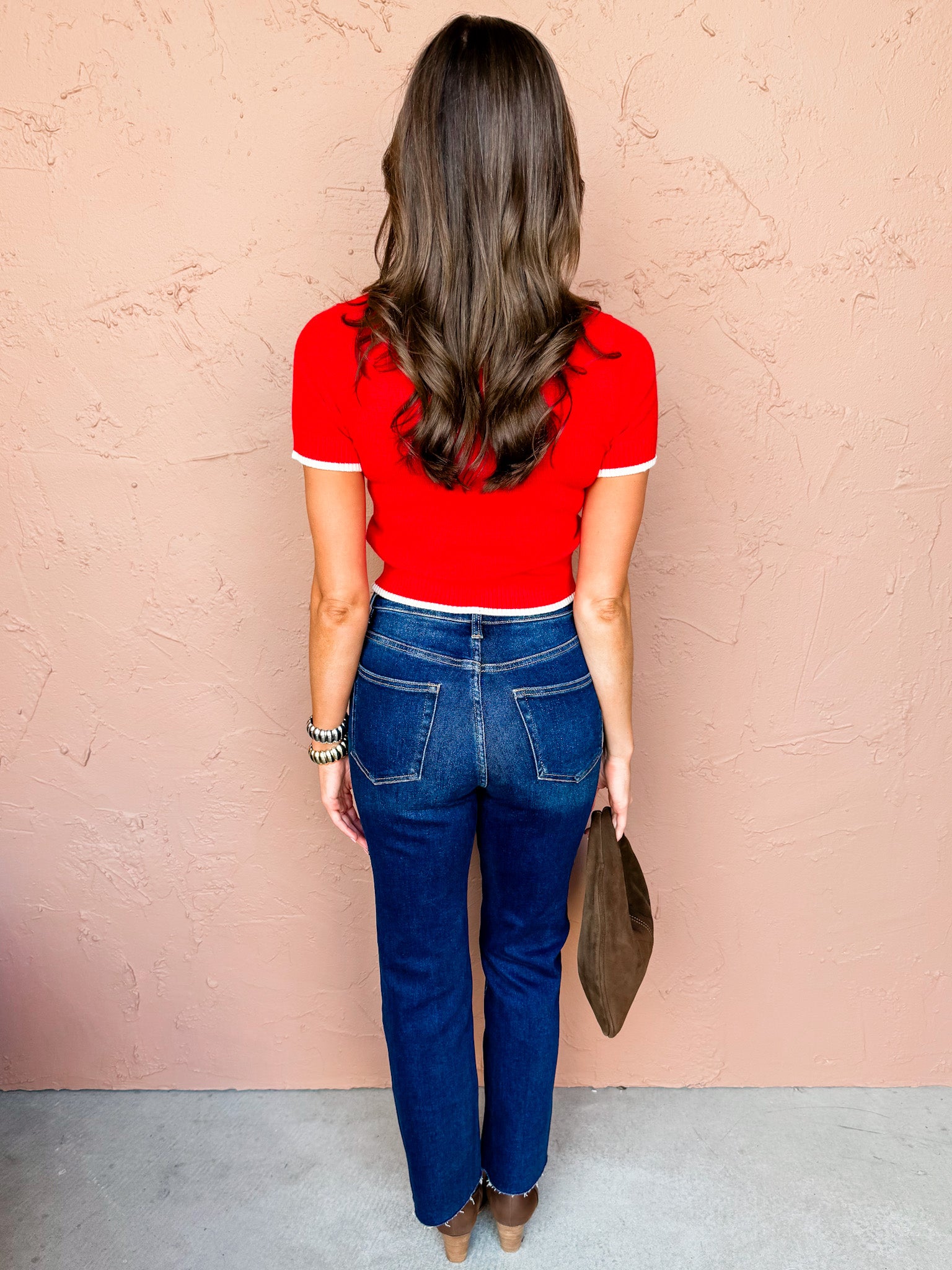 Ralphie Short Sleeve Knit Top