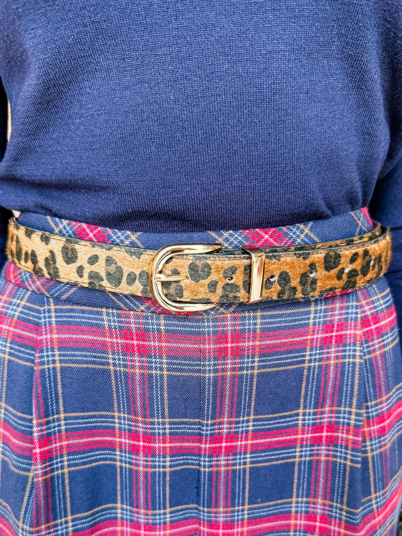 She's Iconic Leopard Belt