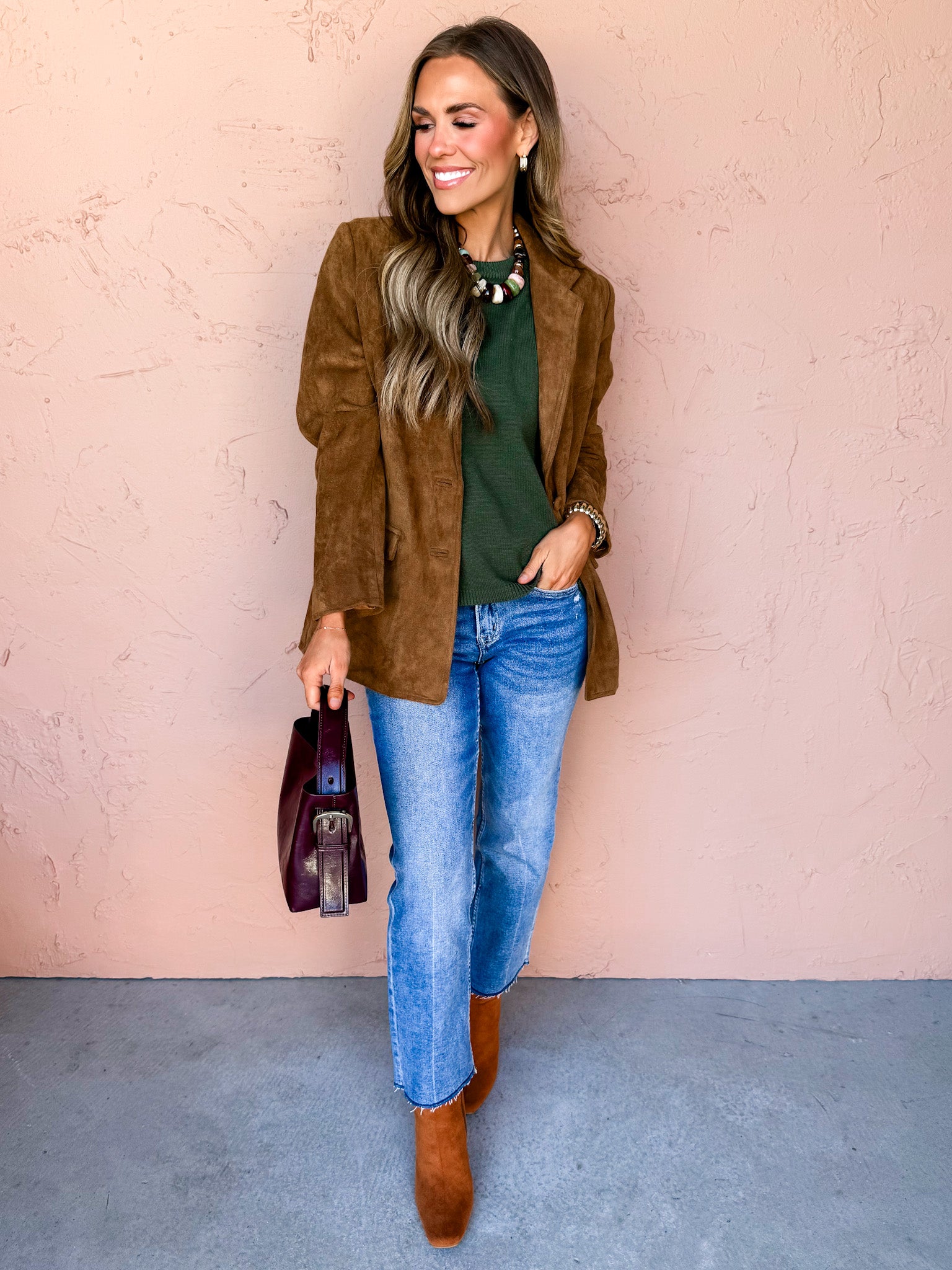 Miller Collared Oversized Blazer Jacket