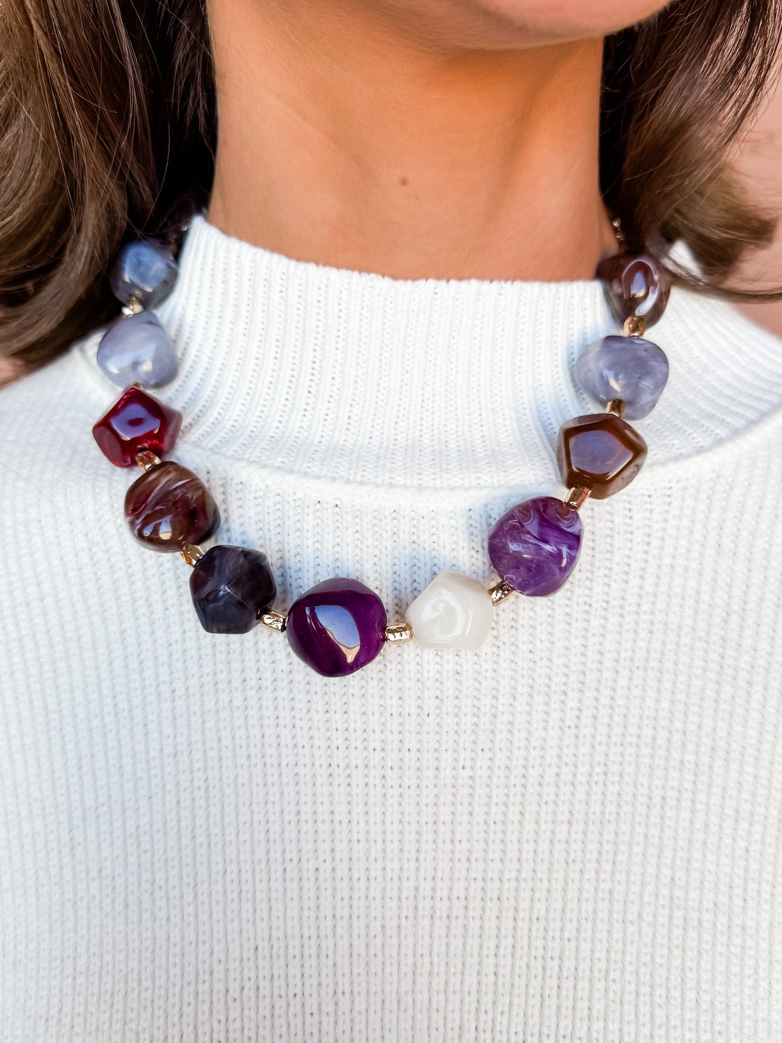 True Presence Chunky Bead Necklace
