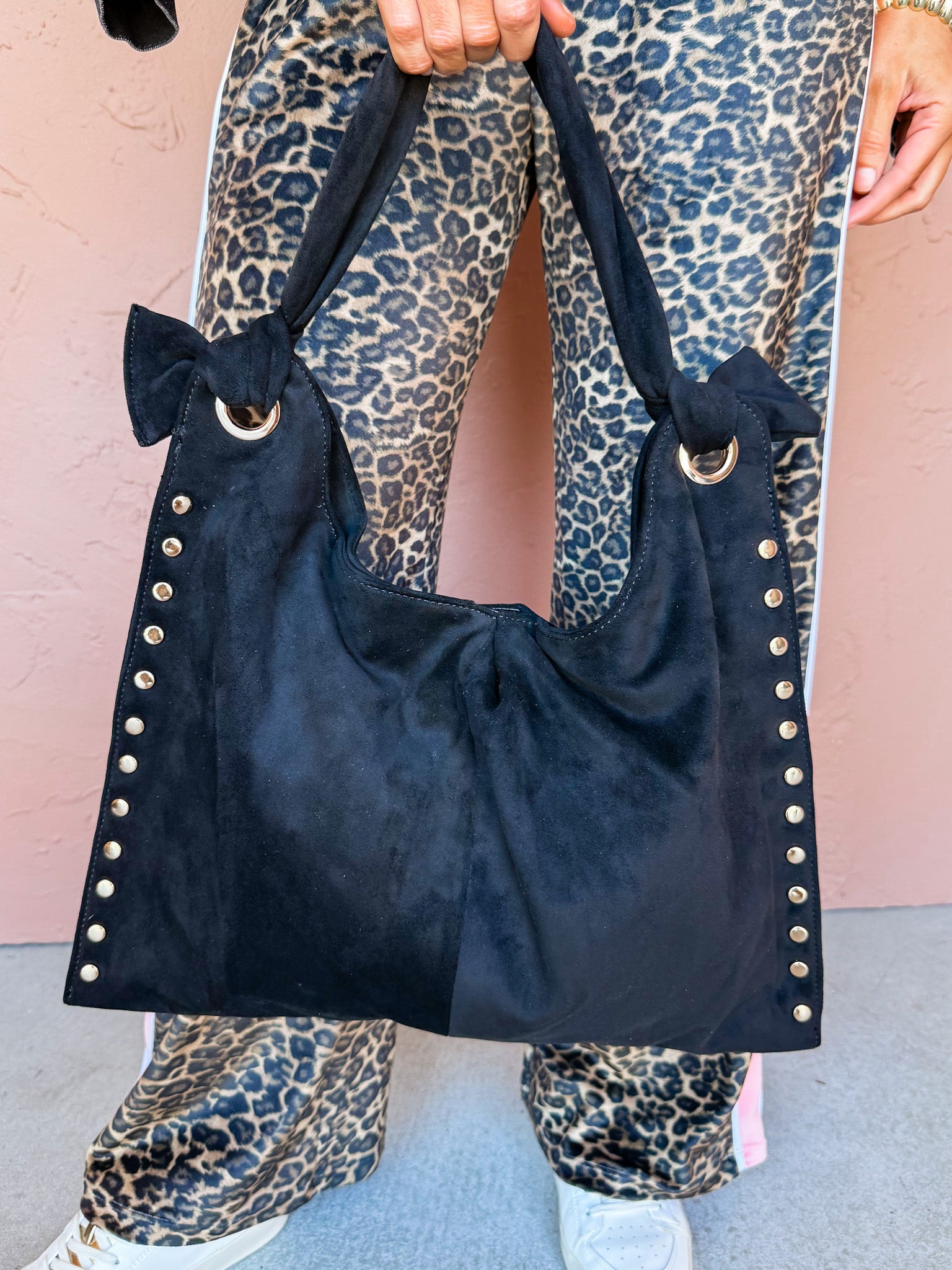 [Moda Luxe] Meadow Hobo Bag-Black