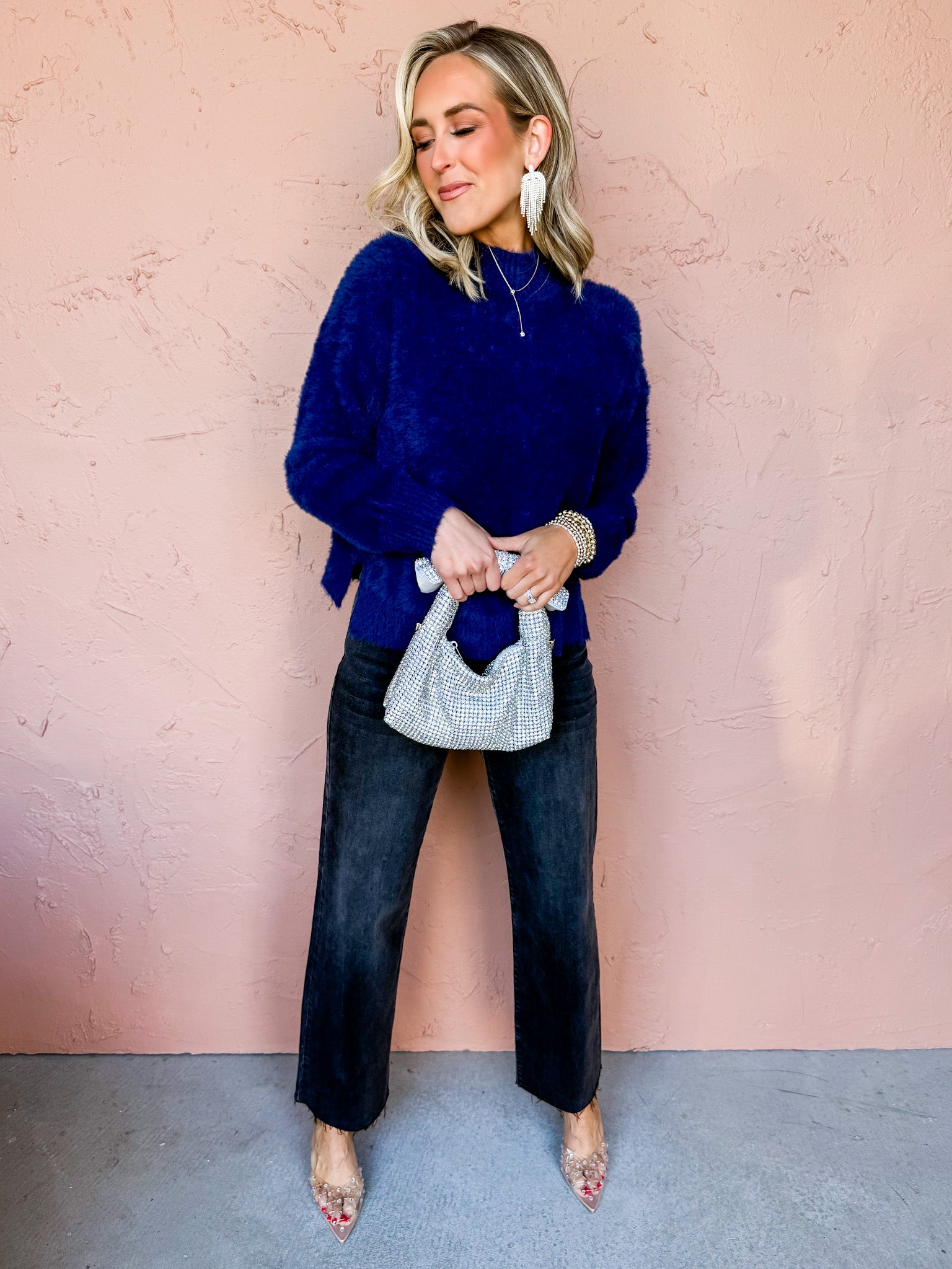 Hollins Mock Neck Sweater