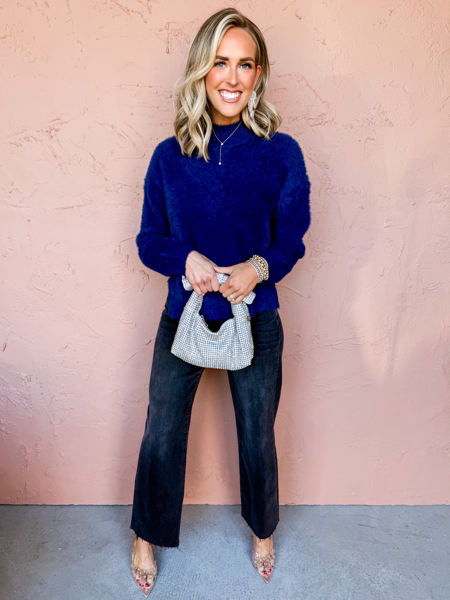 Hollins Mock Neck Sweater